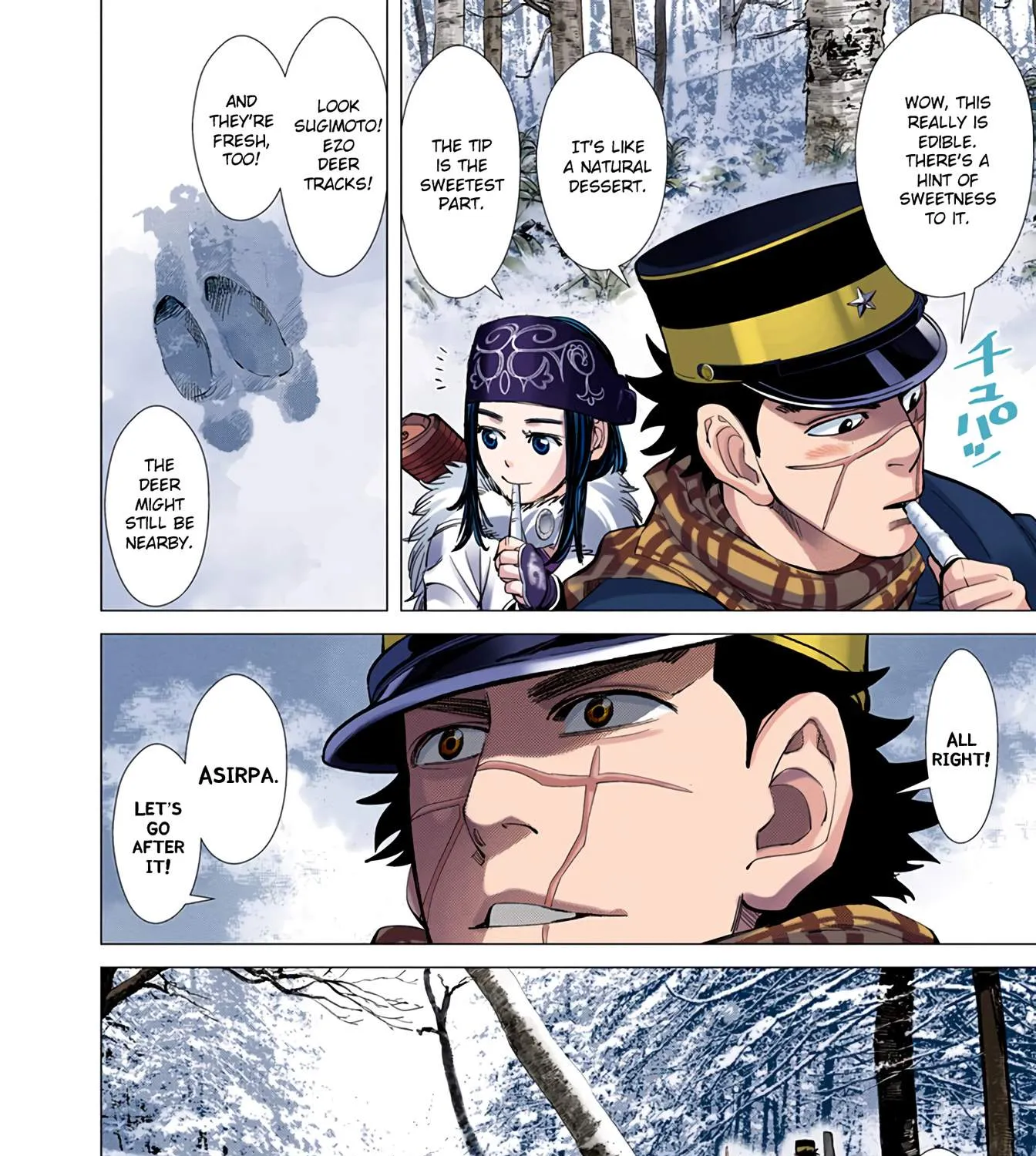 Golden Kamuy - Digital Colored Chapter 21 page 35 - 