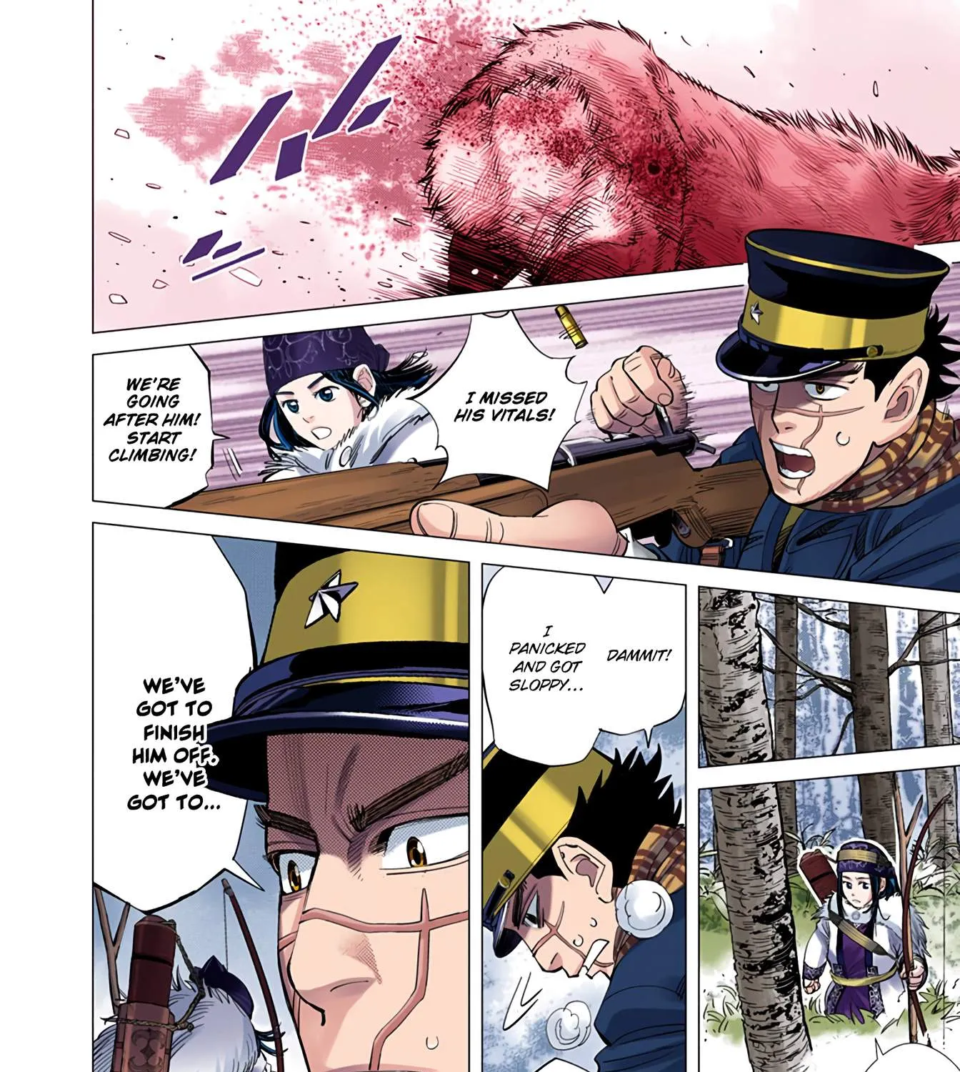 Golden Kamuy - Digital Colored Chapter 22 page 23 - 
