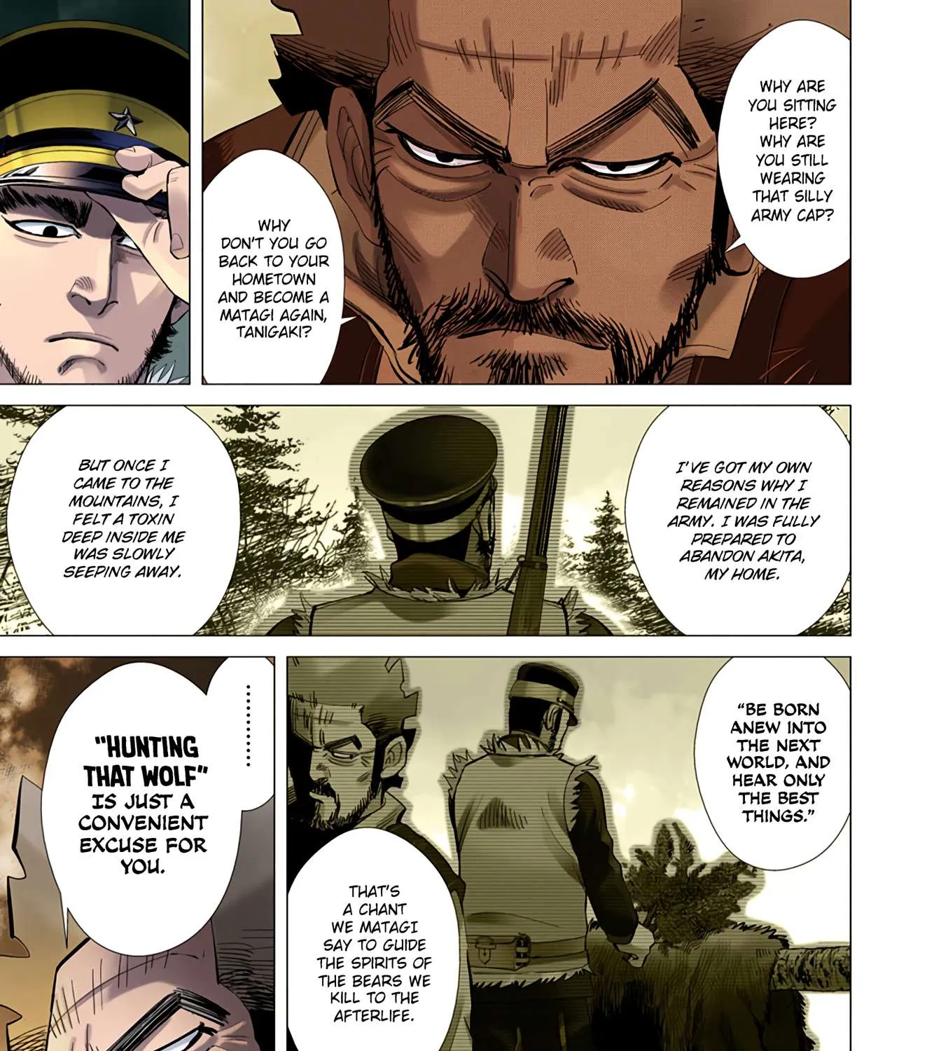 Golden Kamuy - Digital Colored Chapter 23 page 31 - 