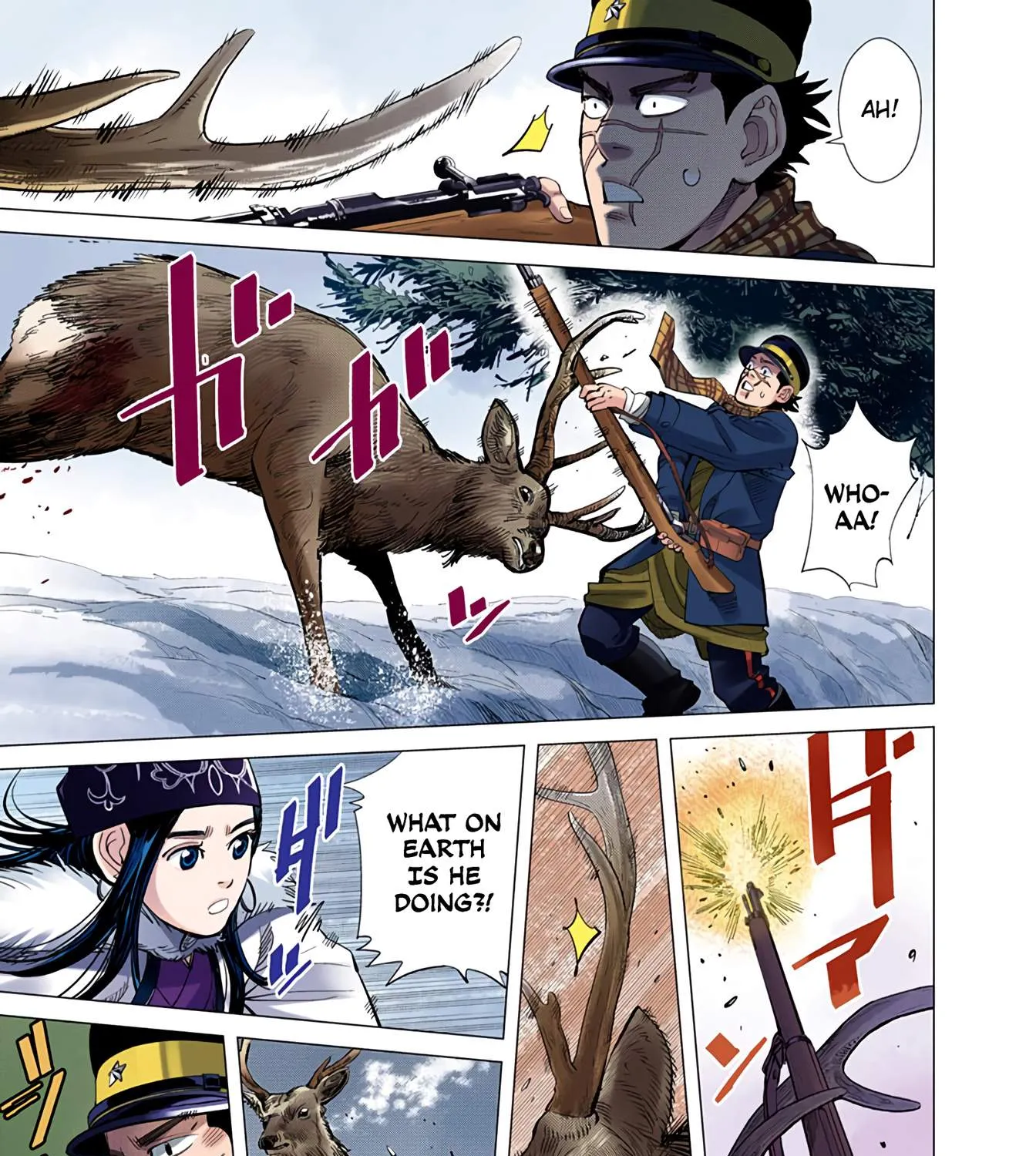 Golden Kamuy - Digital Colored Chapter 24 page 25 - 