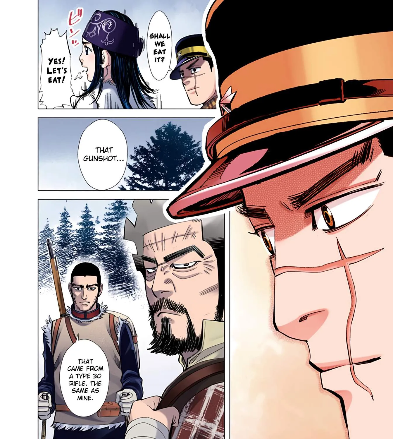 Golden Kamuy - Digital Colored Chapter 24 page 37 - 