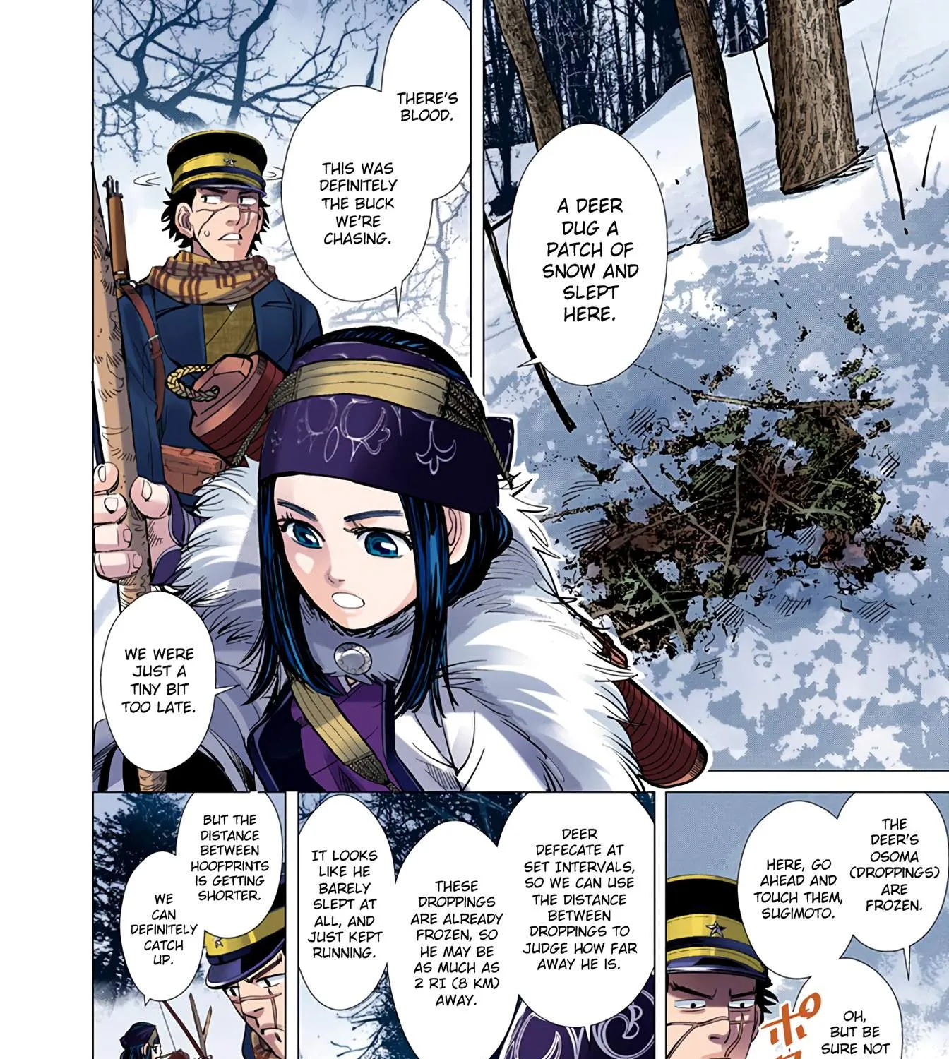 Golden Kamuy - Digital Colored Chapter 24 page 7 - 