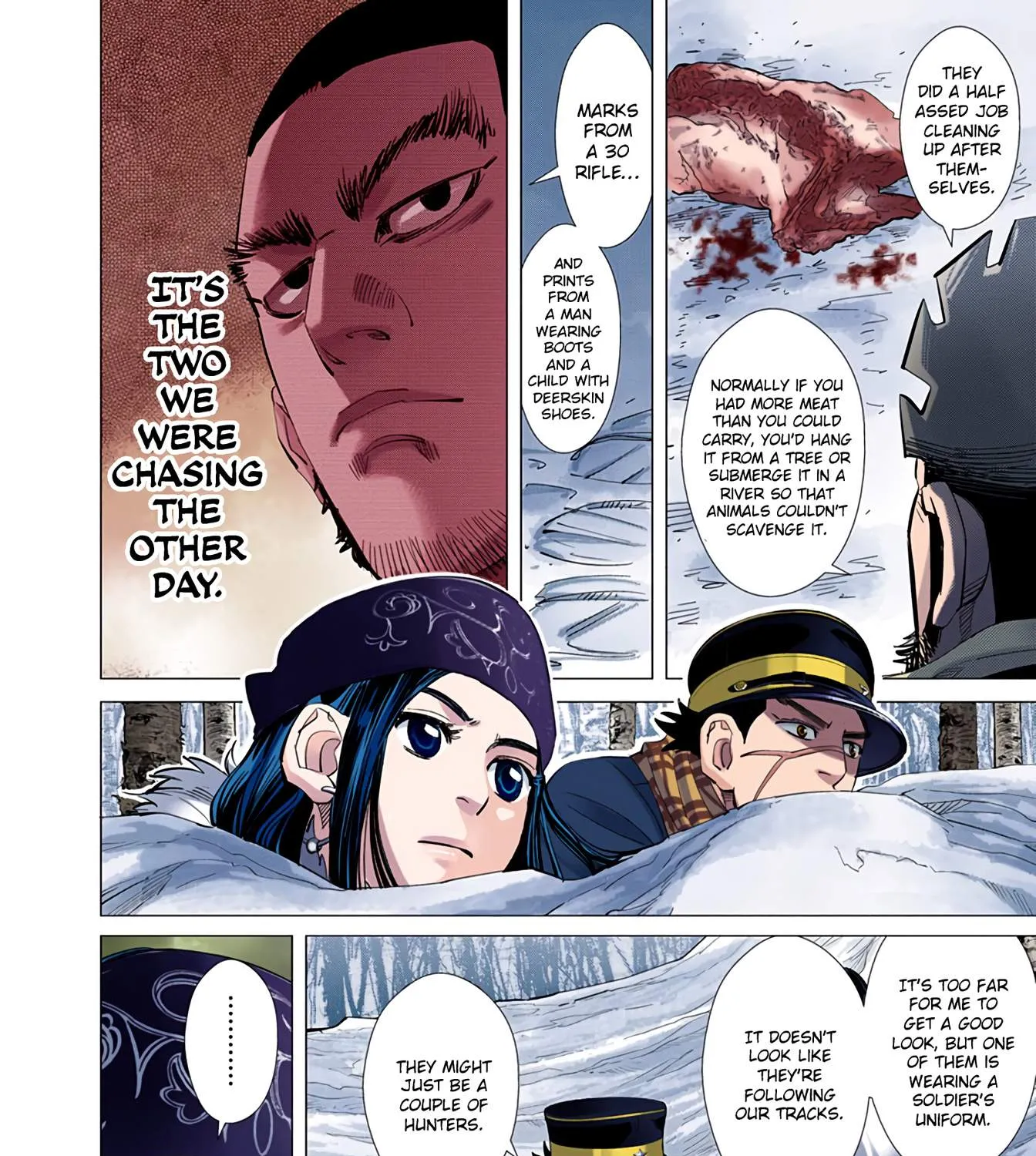 Golden Kamuy - Digital Colored Chapter 25 page 11 - 