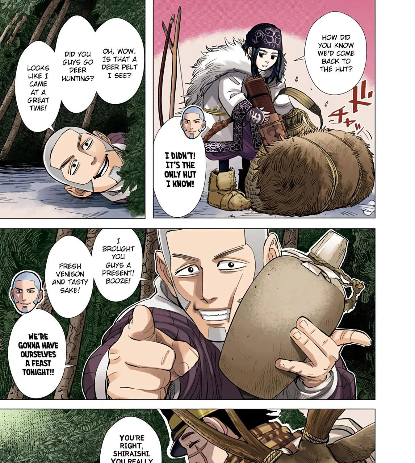 Golden Kamuy - Digital Colored Chapter 25 page 17 - 