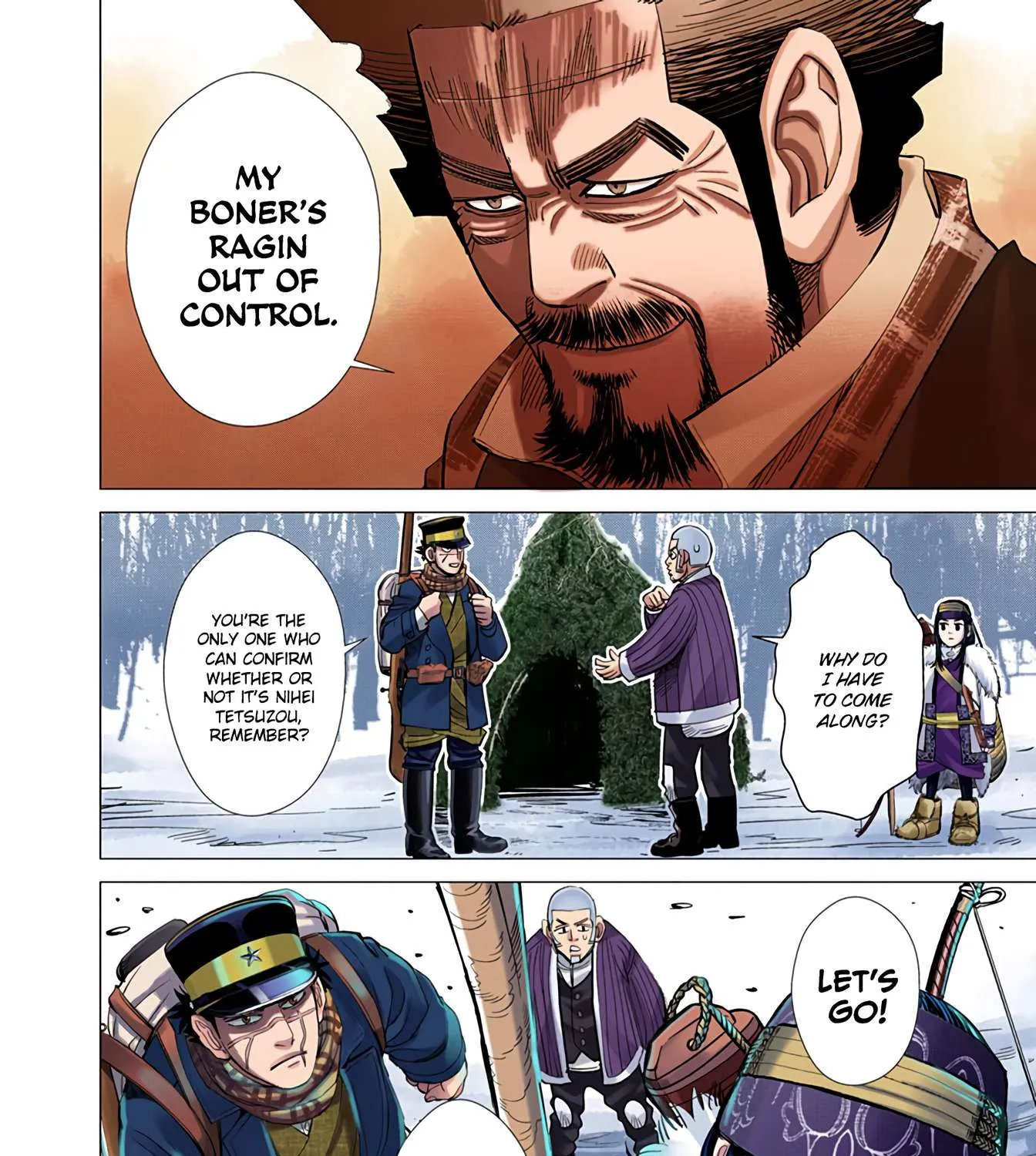Golden Kamuy - Digital Colored Chapter 26 page 29 - 