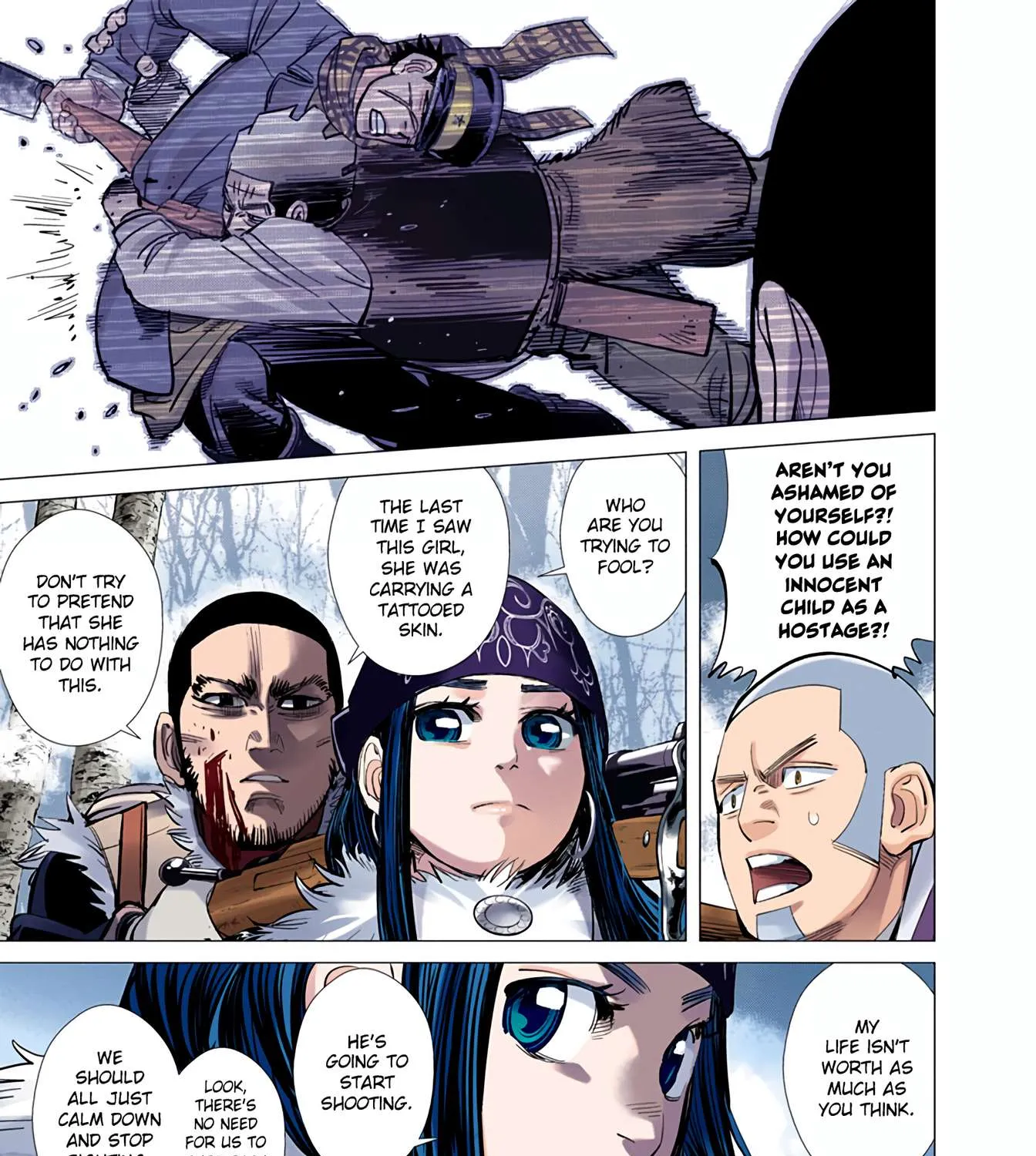 Golden Kamuy - Digital Colored Chapter 28 page 21 - 