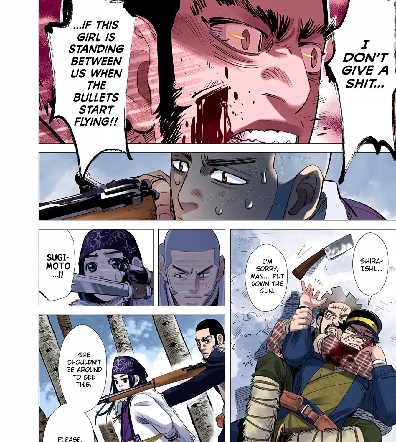 Golden Kamuy - Digital Colored Chapter 28 page 23 - 