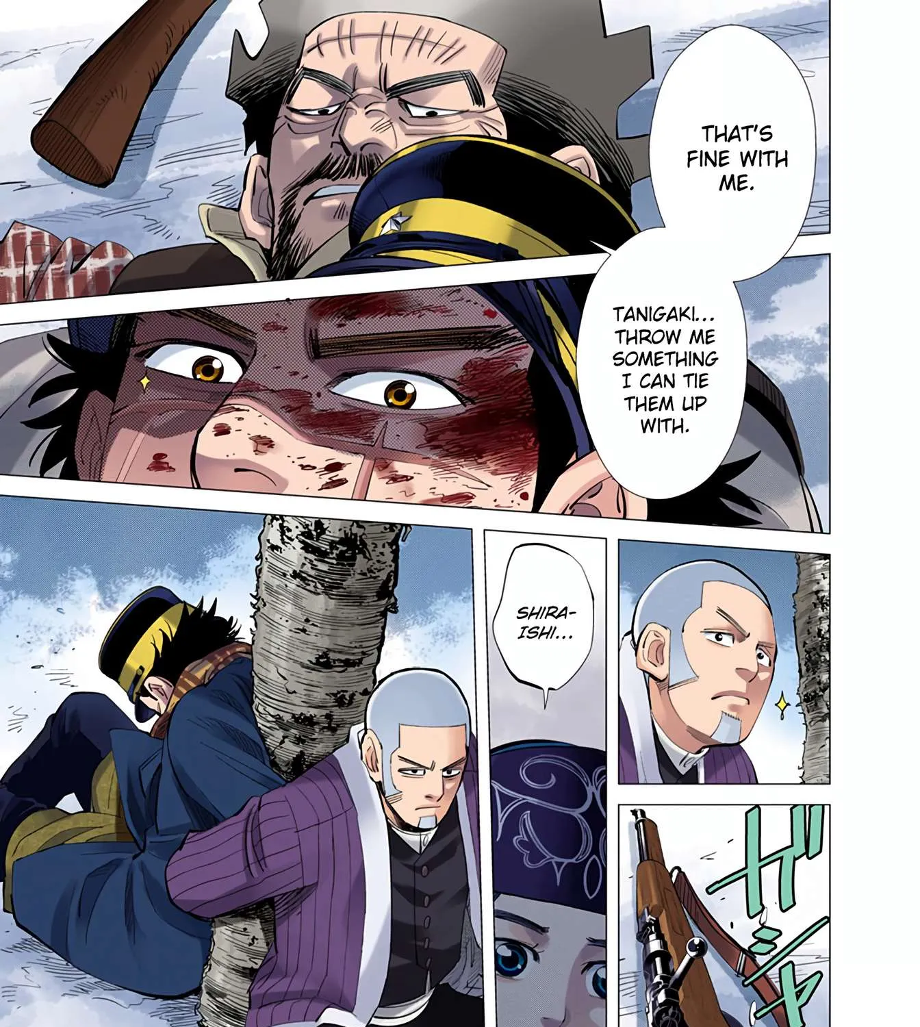 Golden Kamuy - Digital Colored Chapter 28 page 25 - 