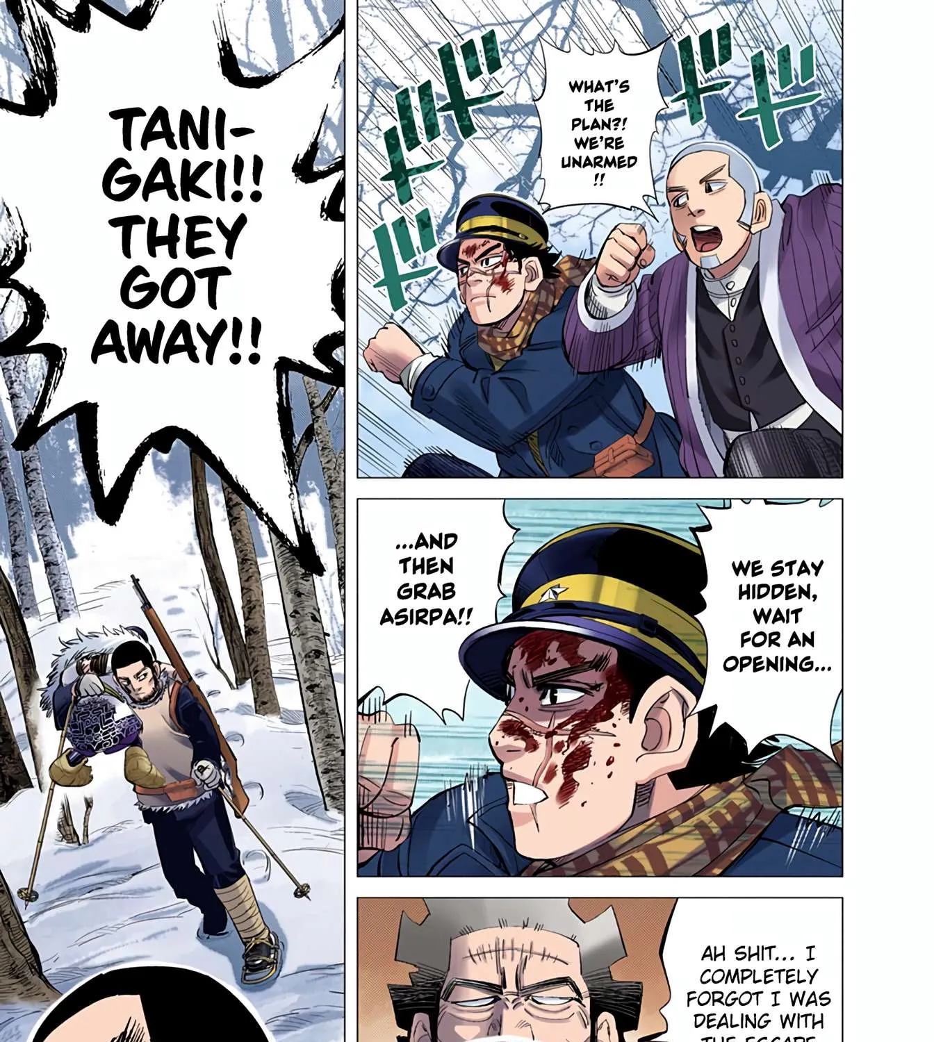 Golden Kamuy - Digital Colored Chapter 28 page 29 - 