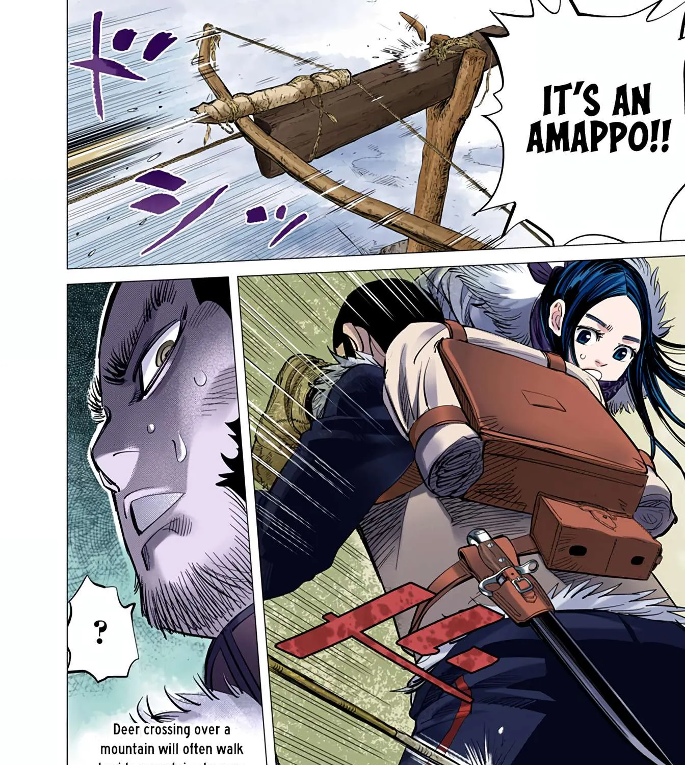 Golden Kamuy - Digital Colored Chapter 28 page 35 - 