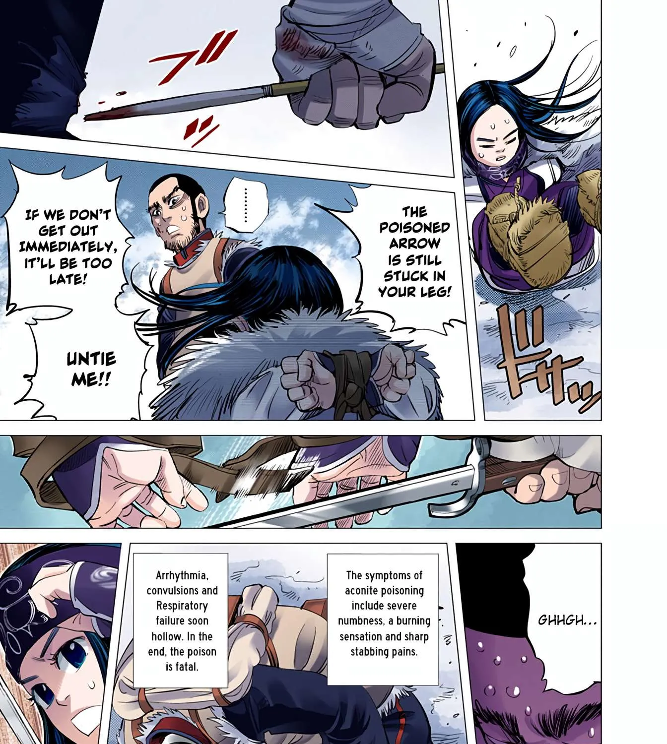 Golden Kamuy - Digital Colored Chapter 28 page 37 - 