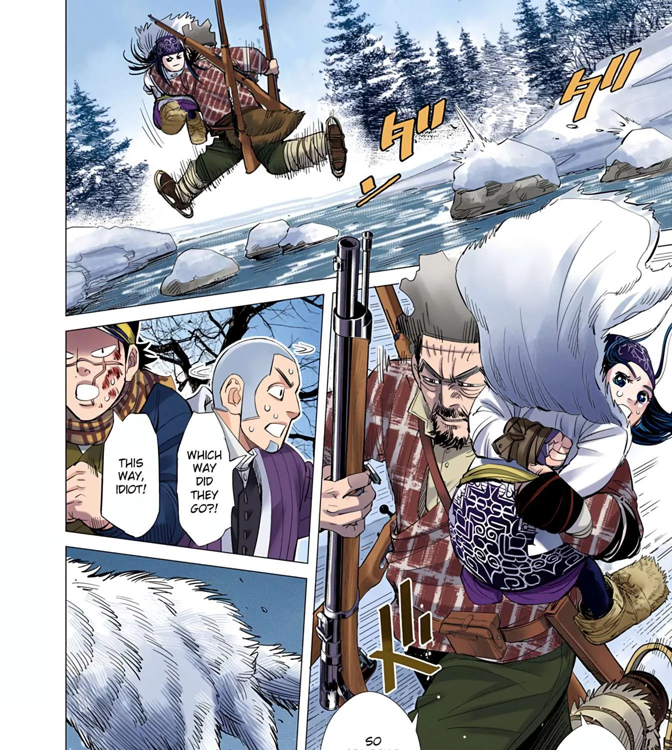 Golden Kamuy - Digital Colored Chapter 28 page 43 - 
