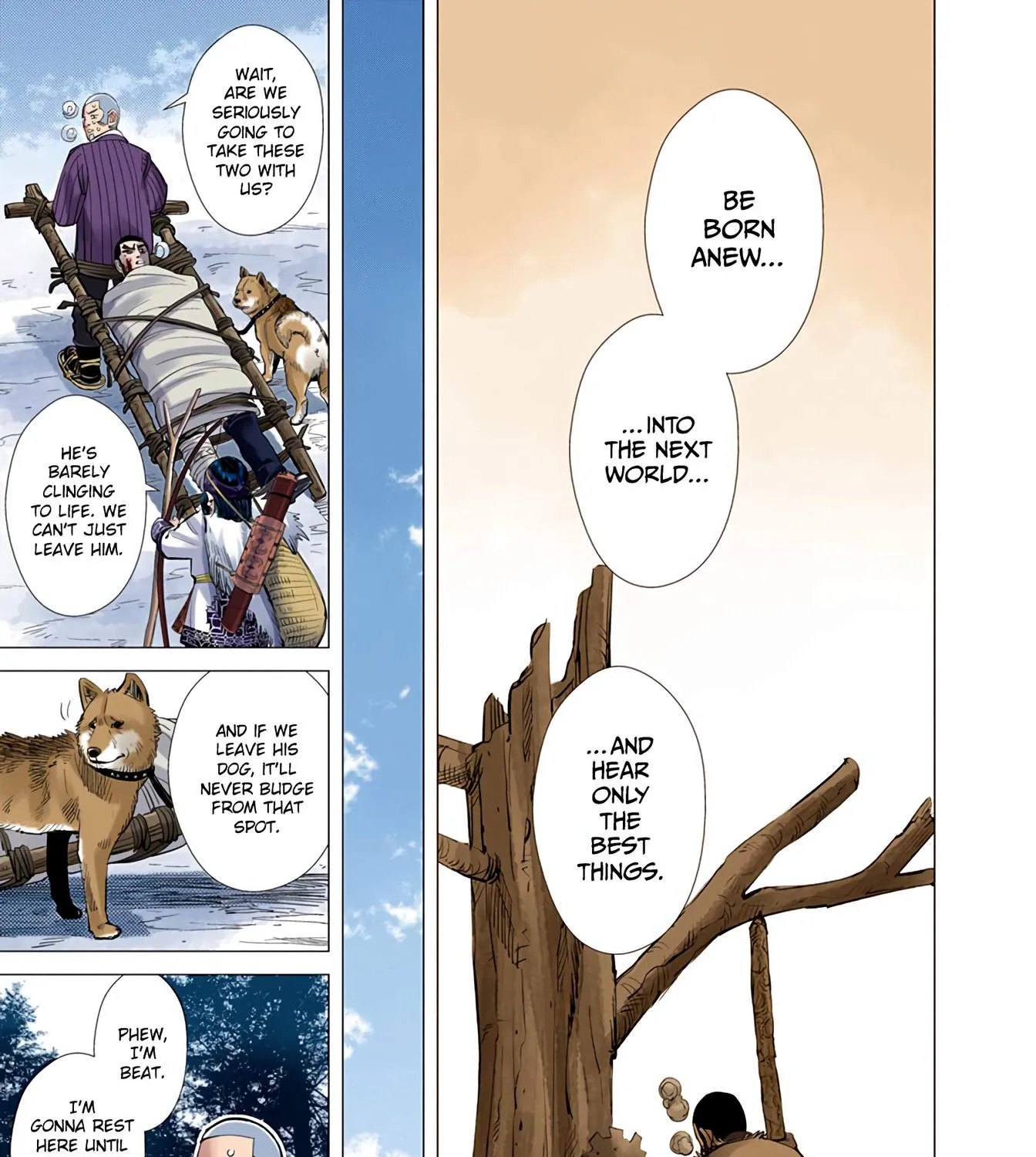 Golden Kamuy - Digital Colored Chapter 29 page 35 - 