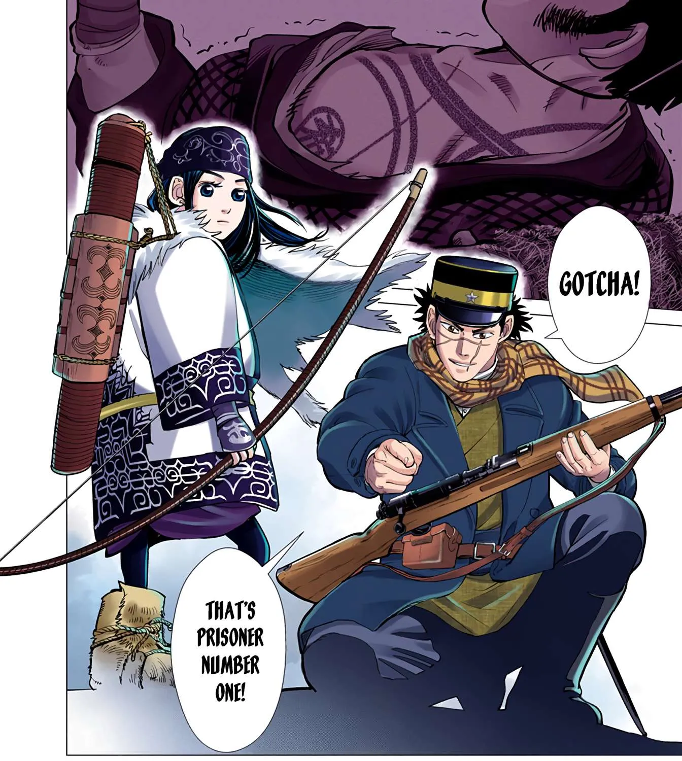 Golden Kamuy - Digital Colored Chapter 3 page 34 - 