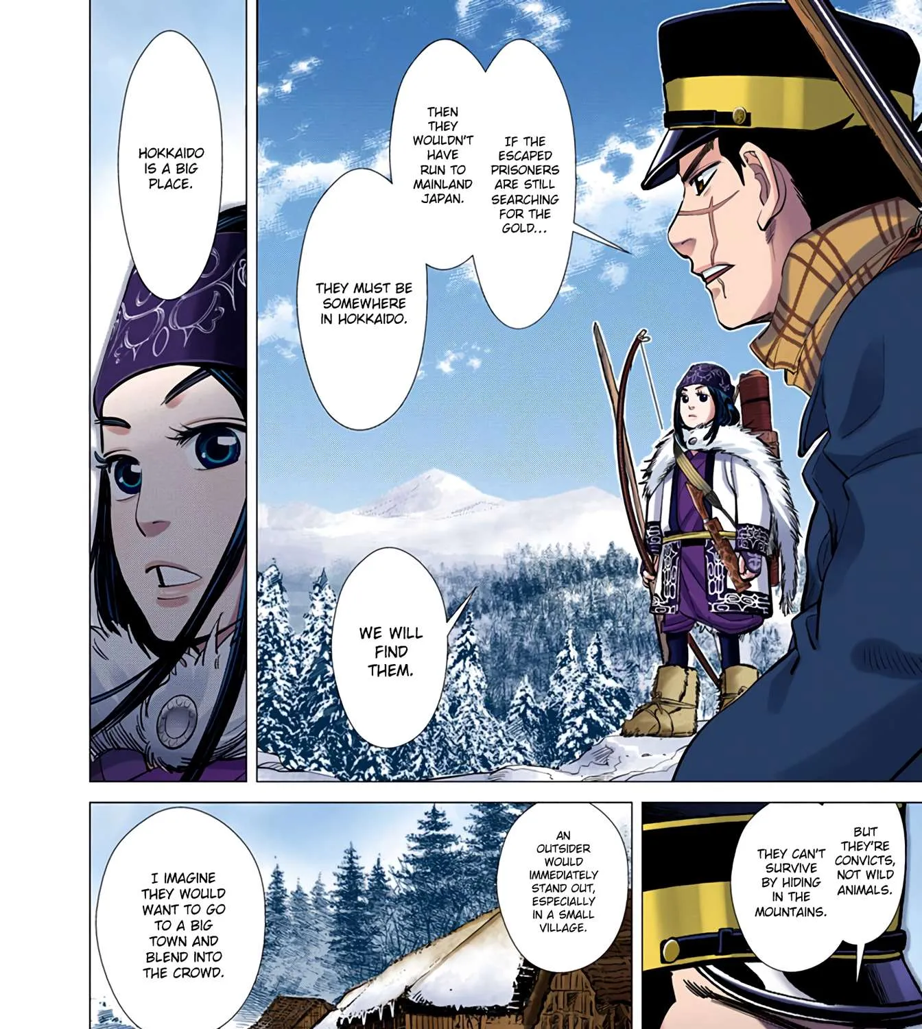 Golden Kamuy - Digital Colored Chapter 3 page 7 - 