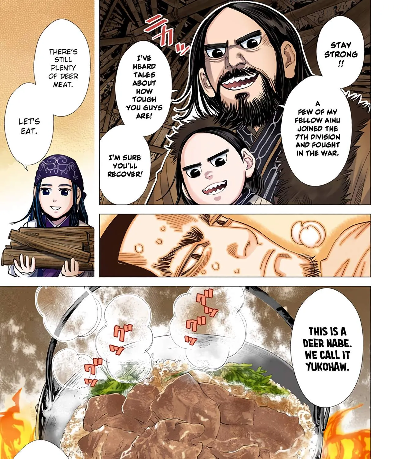 Golden Kamuy - Digital Colored Chapter 30 page 13 - 