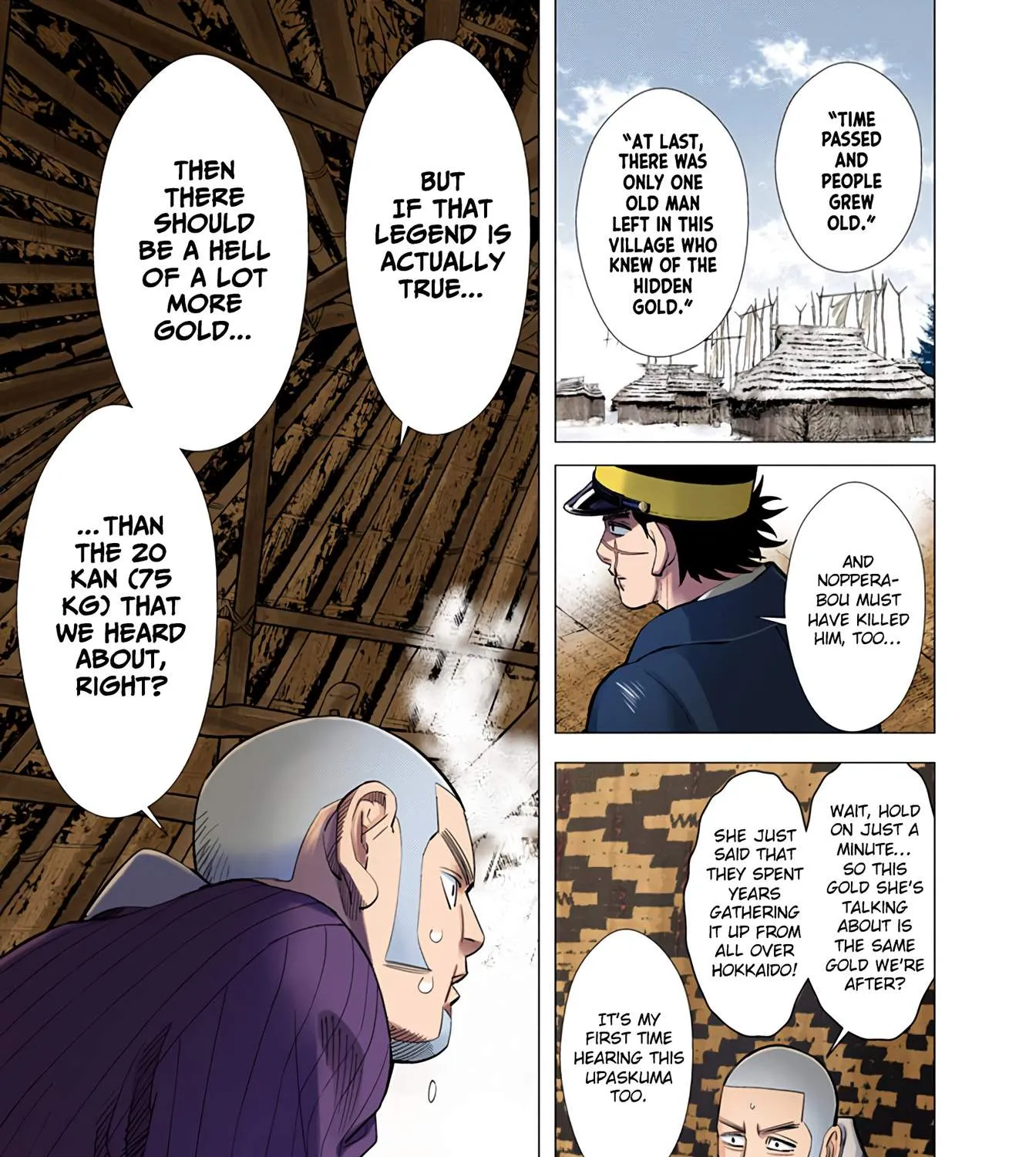 Golden Kamuy - Digital Colored Chapter 30 page 25 - 