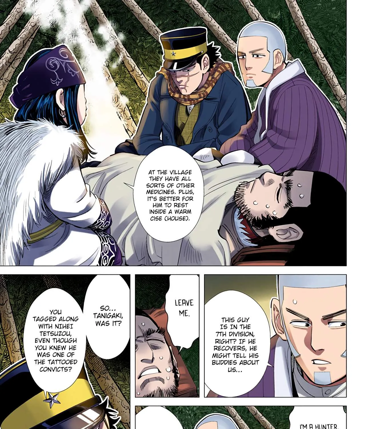 Golden Kamuy - Digital Colored Chapter 30 page 5 - 