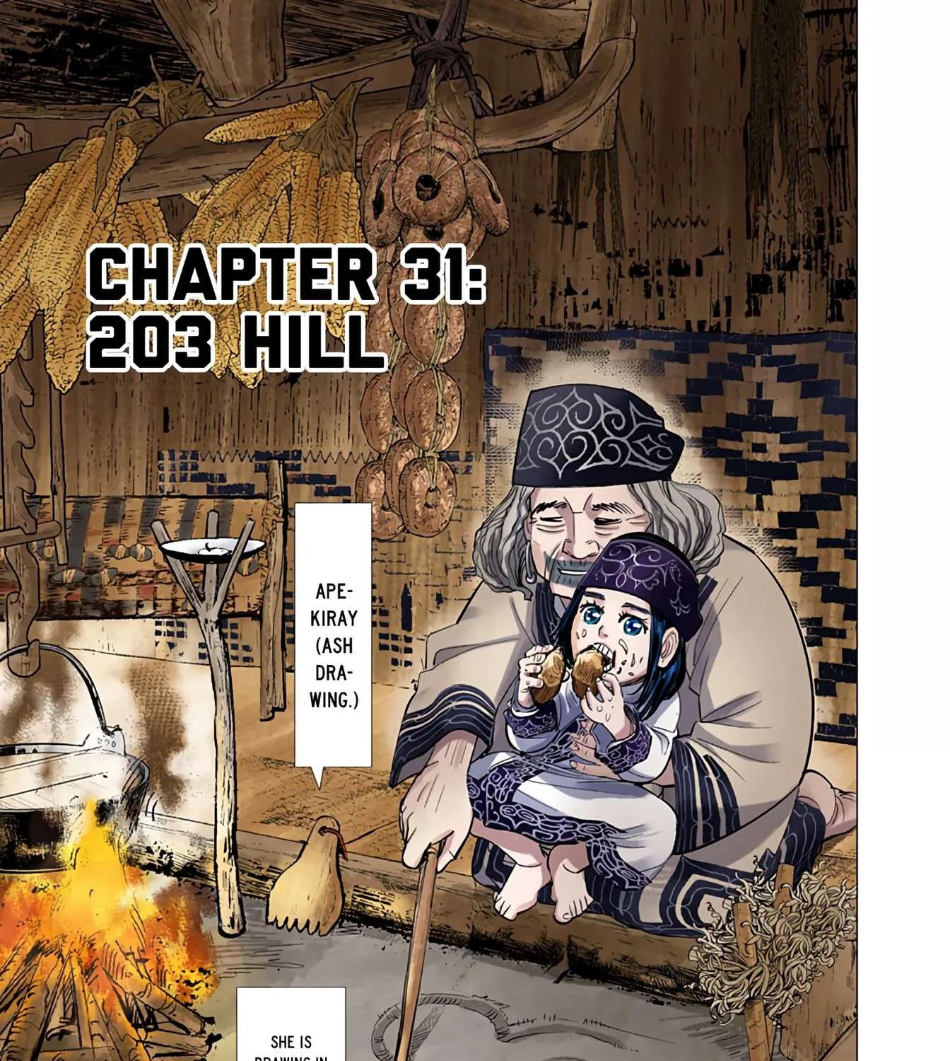 Golden Kamuy - Digital Colored Chapter 31 page 1 - 
