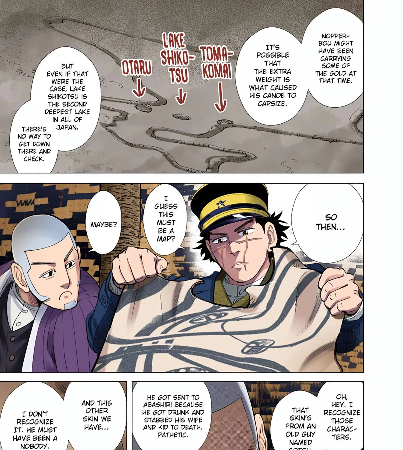 Golden Kamuy - Digital Colored Chapter 31 page 5 - 