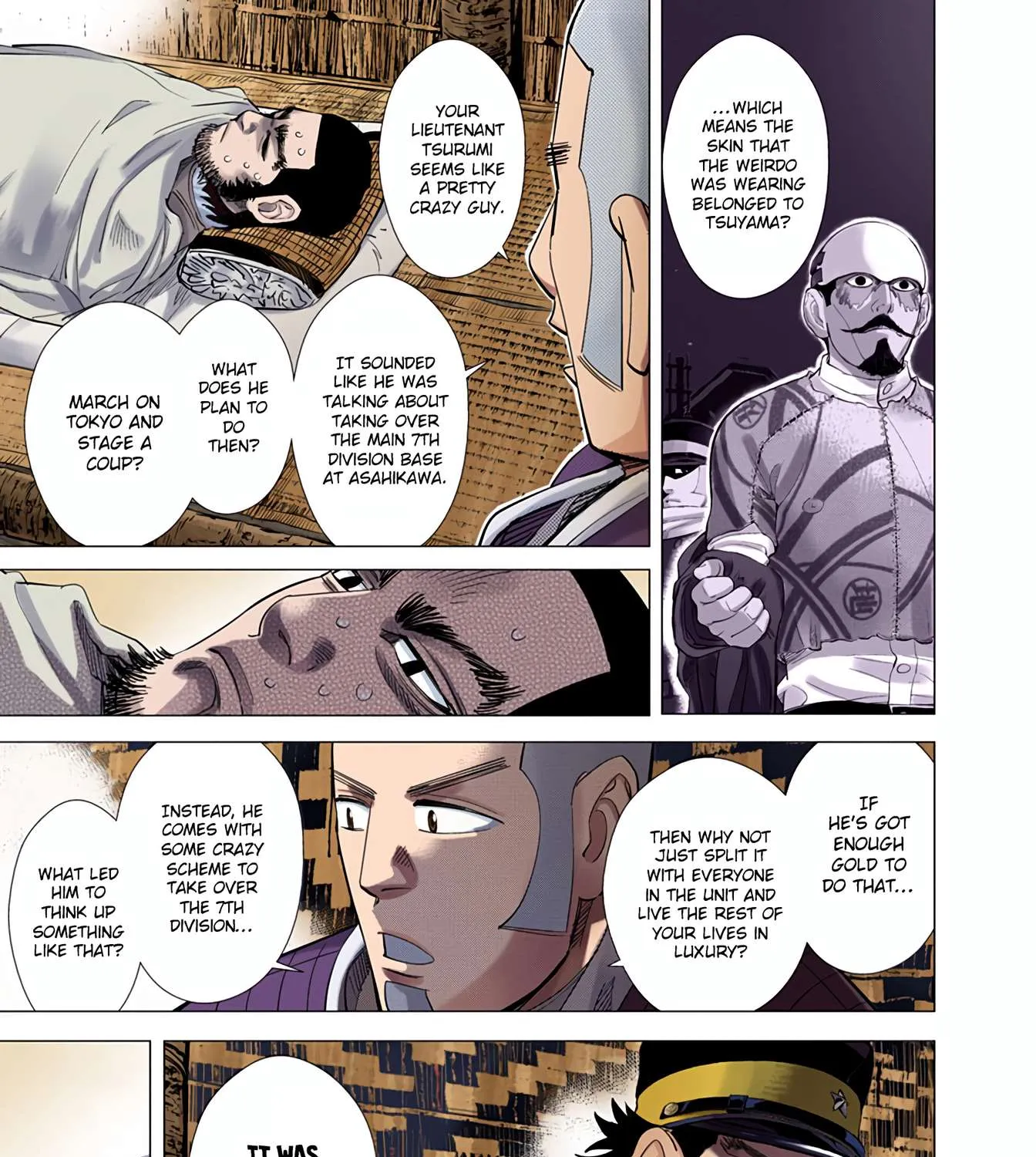 Golden Kamuy - Digital Colored Chapter 31 page 9 - 