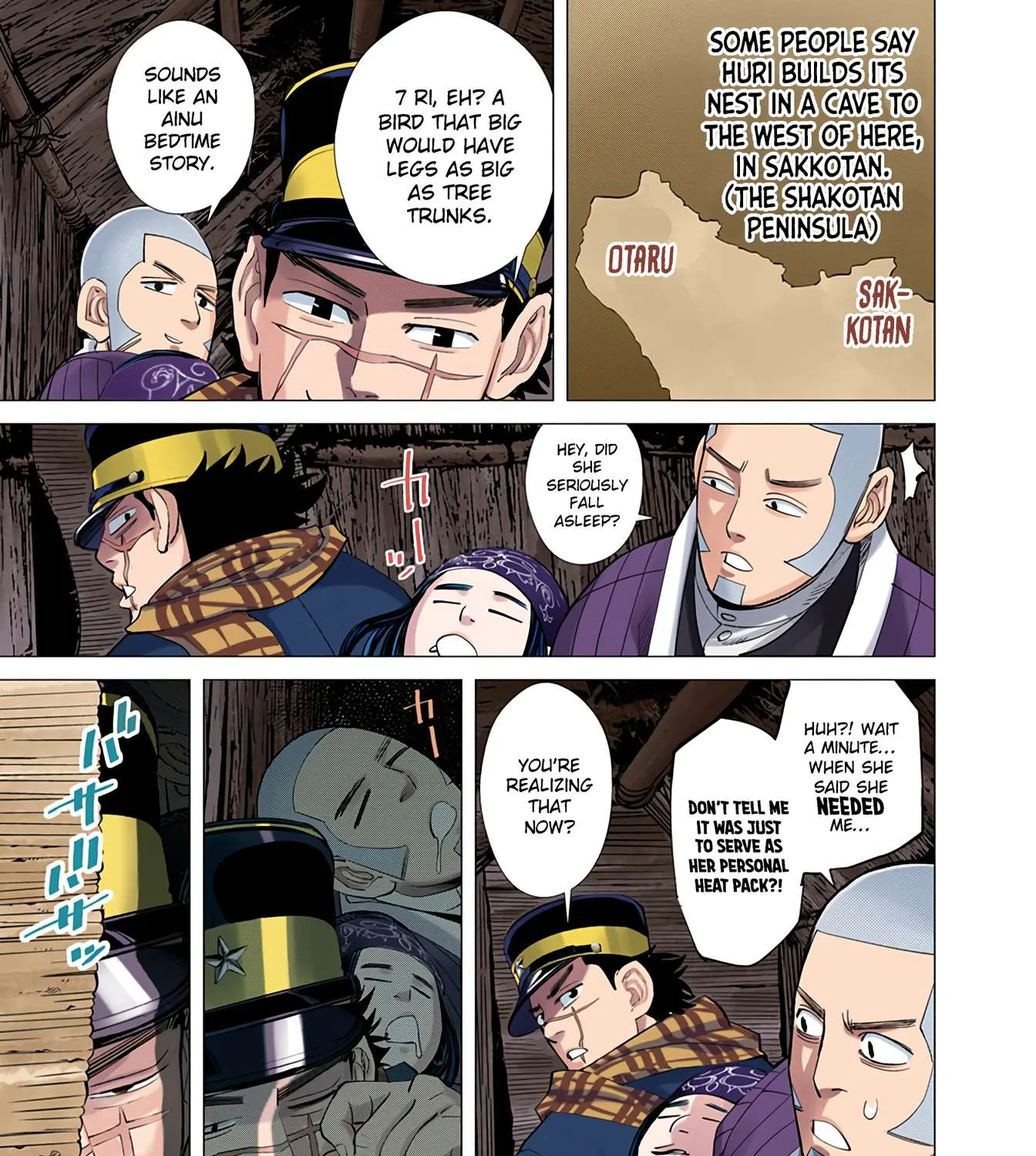 Golden Kamuy - Digital Colored Chapter 32 page 12 - 