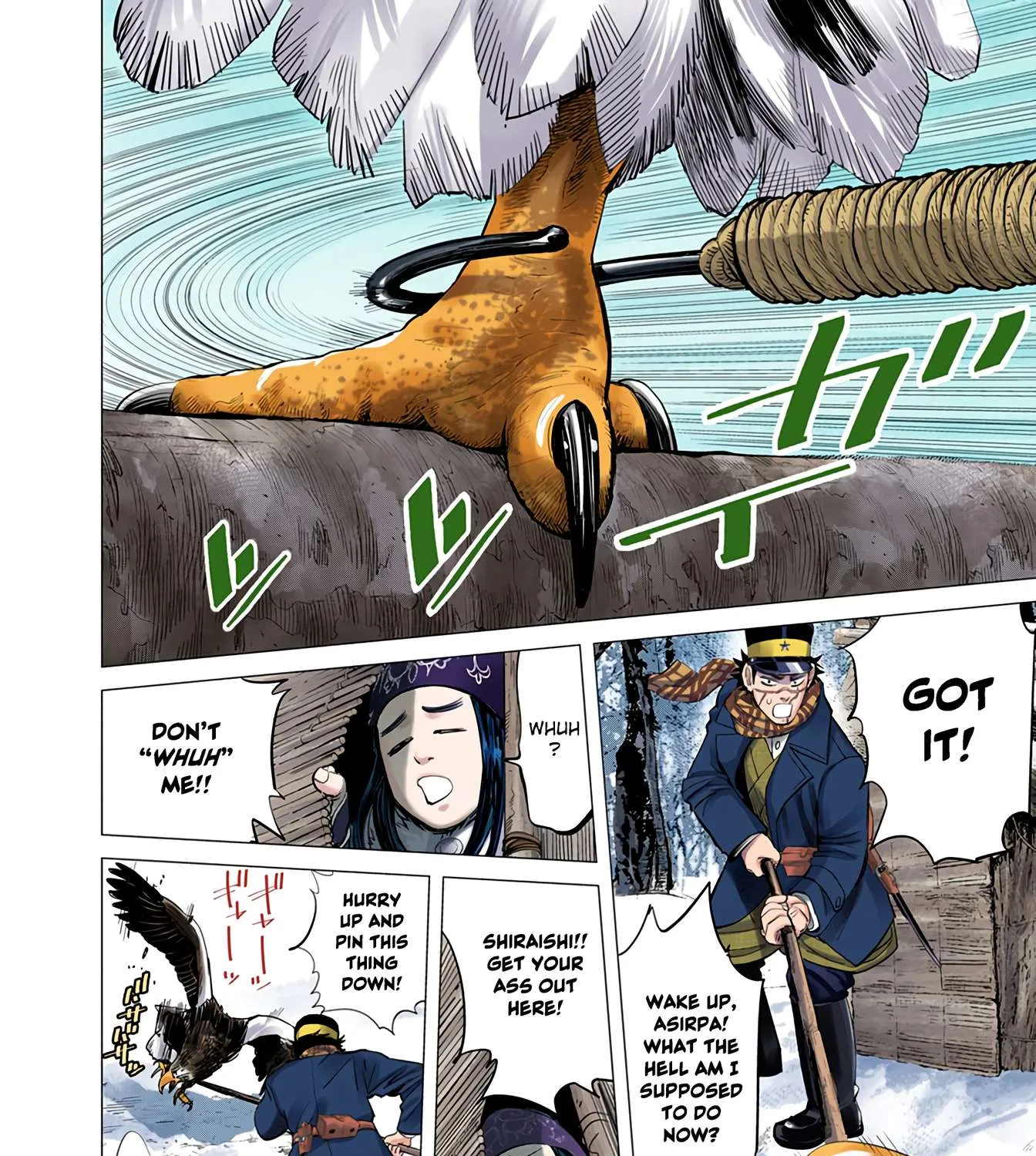 Golden Kamuy - Digital Colored Chapter 32 page 20 - 