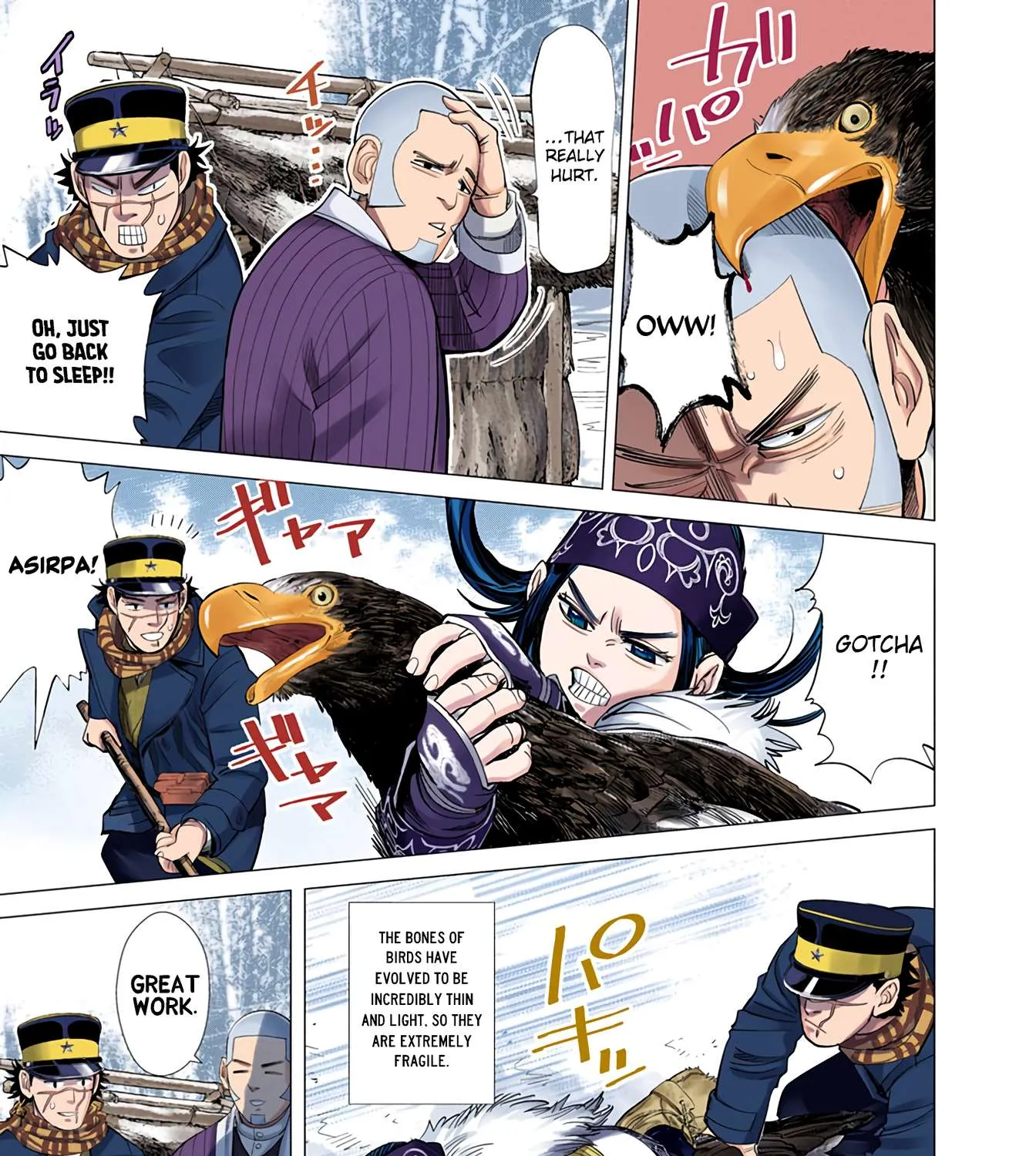 Golden Kamuy - Digital Colored Chapter 32 page 22 - 