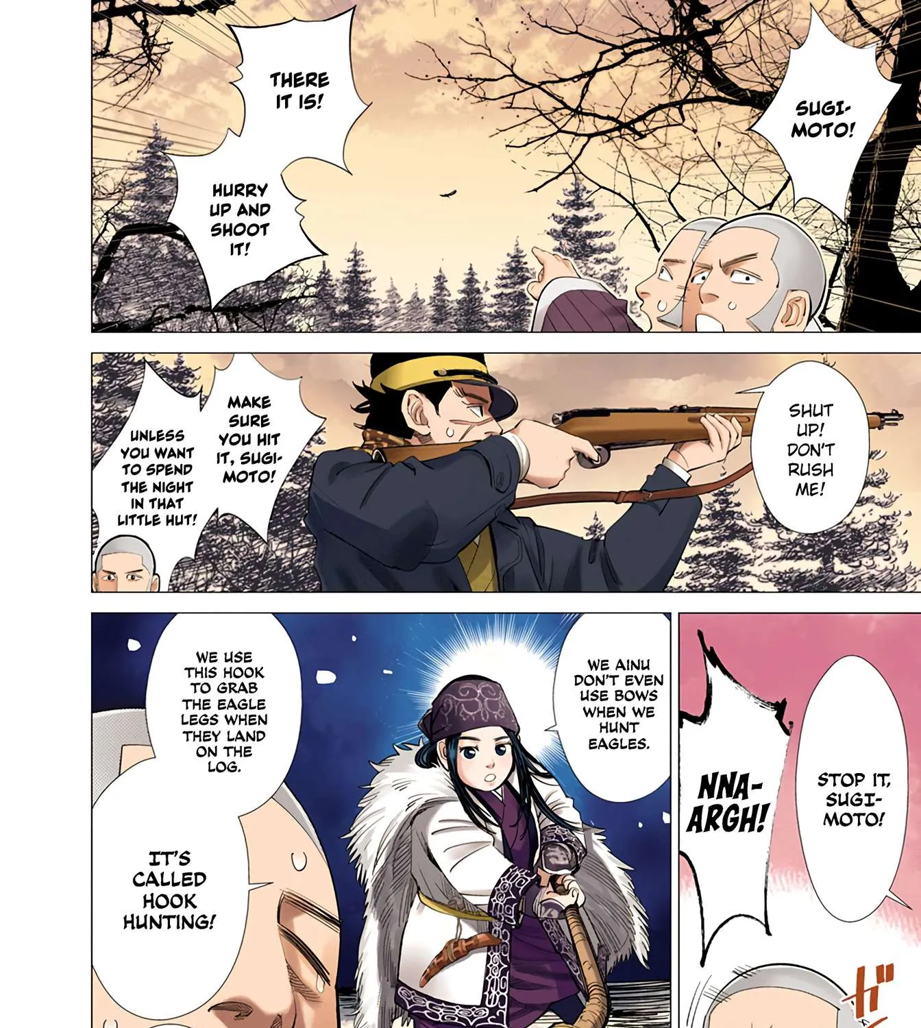 Golden Kamuy - Digital Colored Chapter 32 page 6 - 
