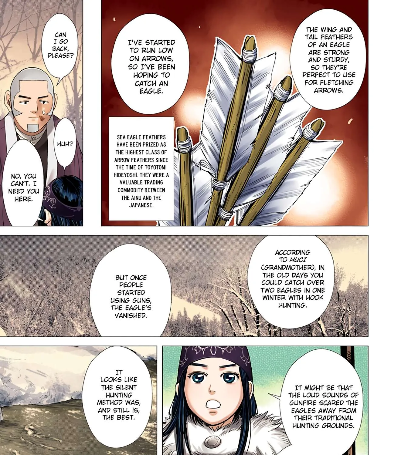 Golden Kamuy - Digital Colored Chapter 32 page 8 - 