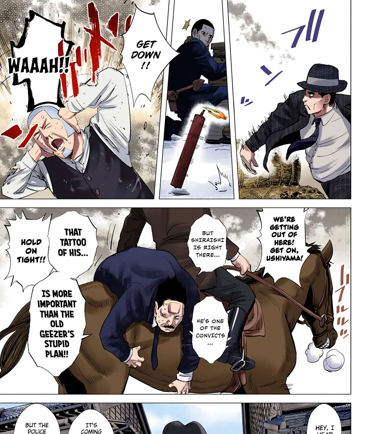 Golden Kamuy - Digital Colored Chapter 34 page 11 - 
