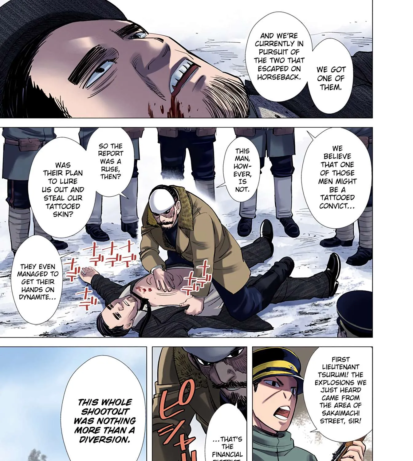 Golden Kamuy - Digital Colored Chapter 34 page 15 - 