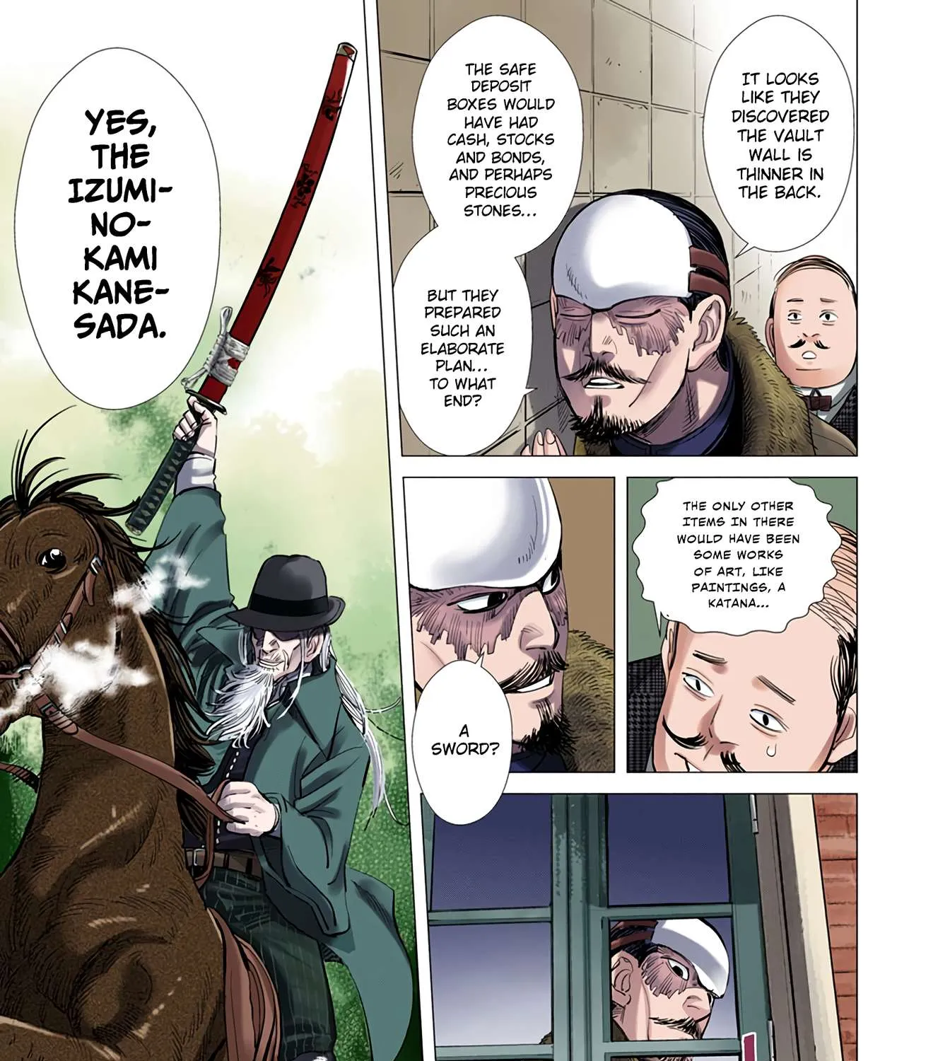 Golden Kamuy - Digital Colored Chapter 34 page 23 - 