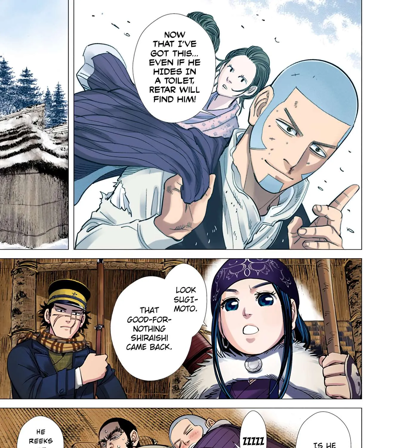 Golden Kamuy - Digital Colored Chapter 34 page 33 - 