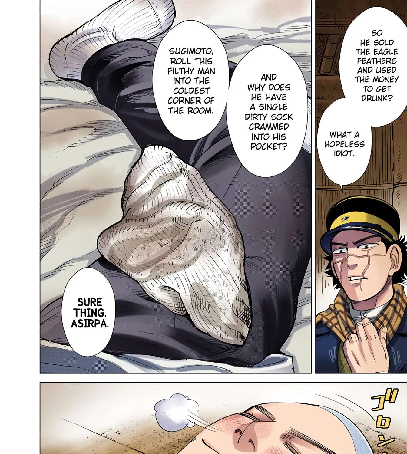 Golden Kamuy - Digital Colored Chapter 34 page 35 - 