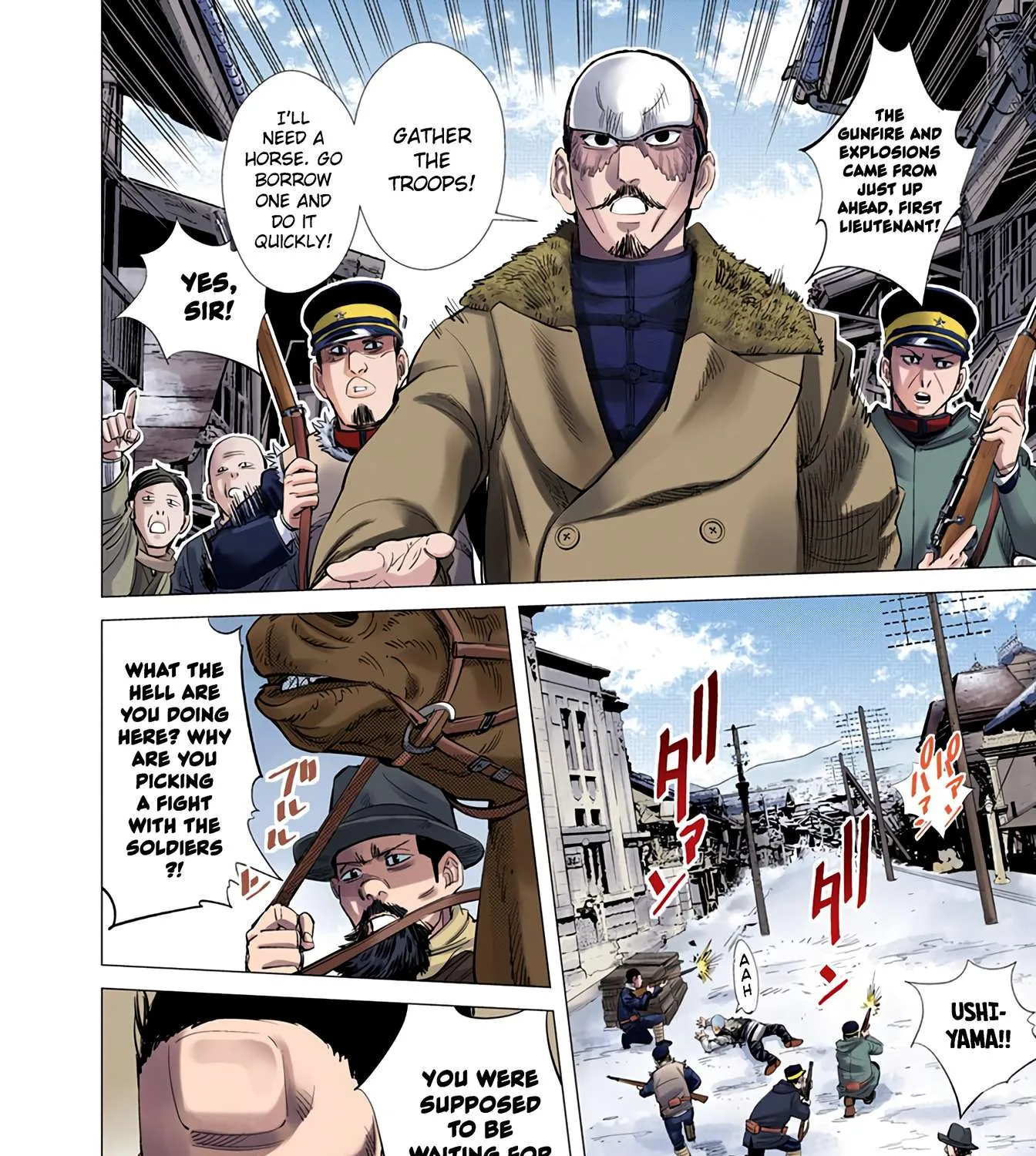 Golden Kamuy - Digital Colored Chapter 34 page 9 - 