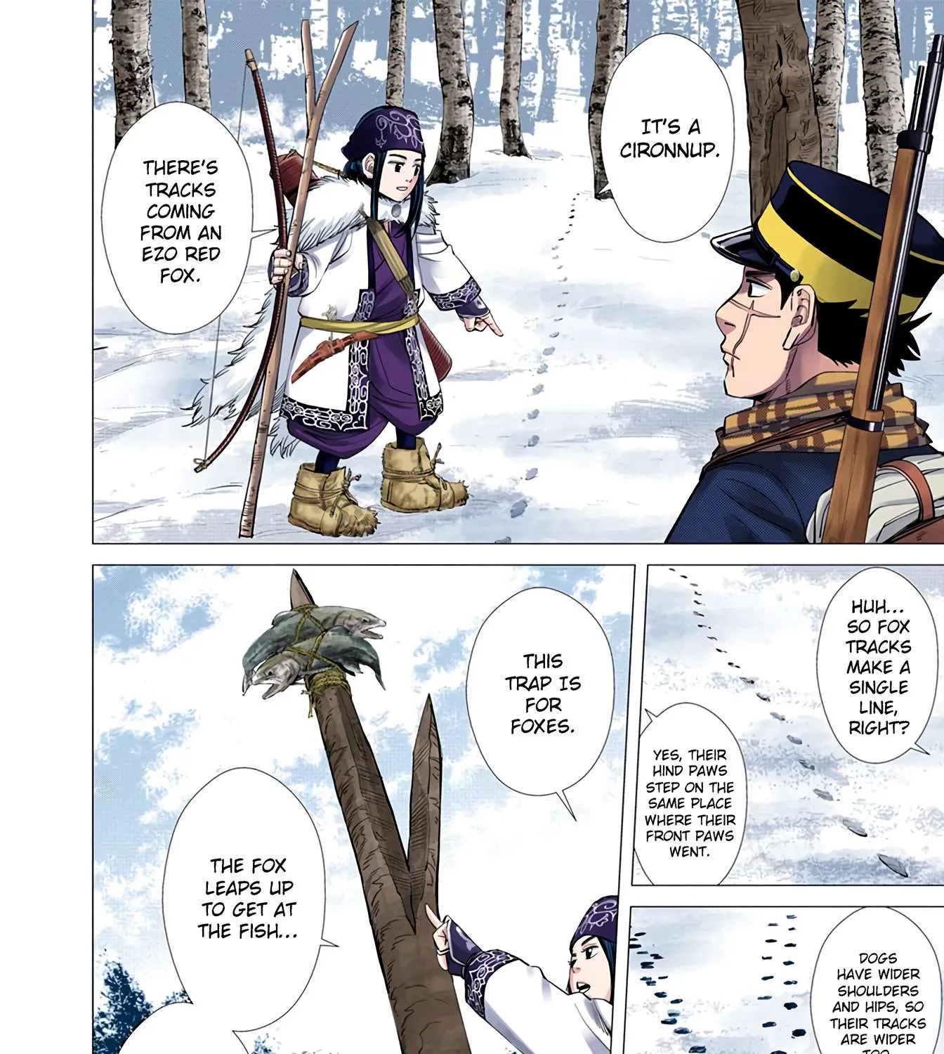 Golden Kamuy - Digital Colored Chapter 35 page 3 - 