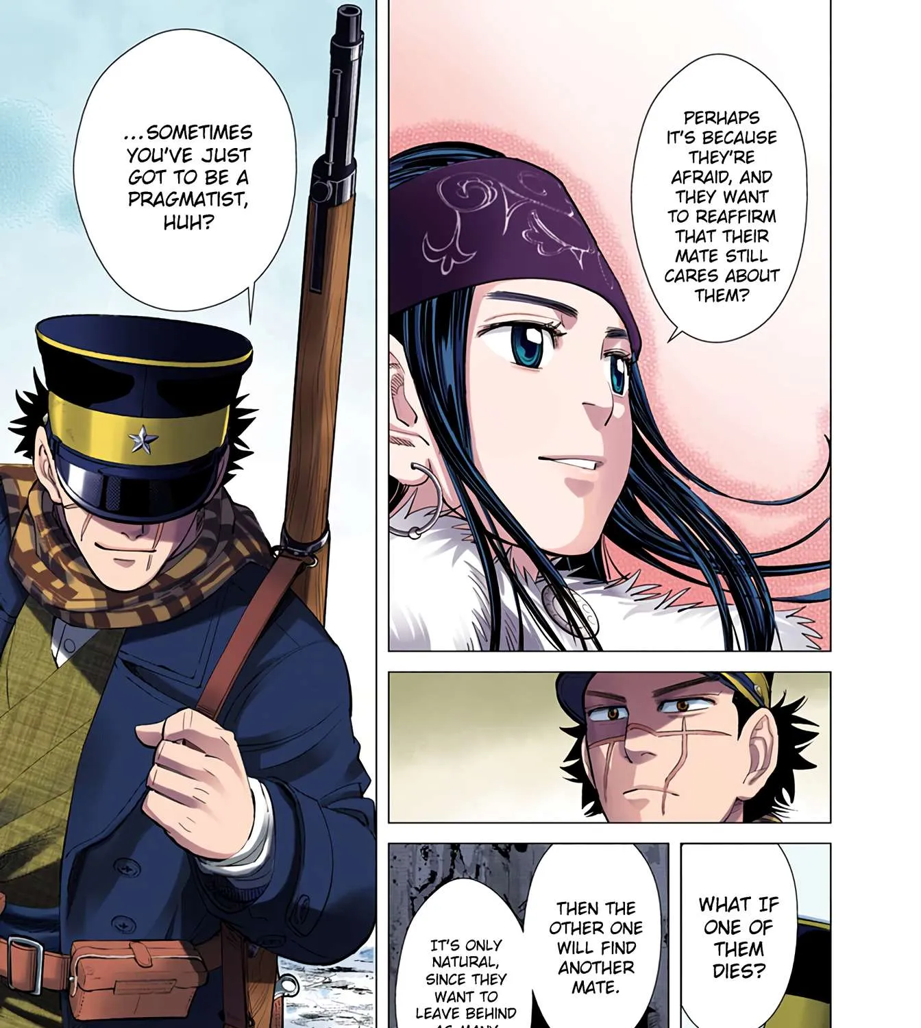 Golden Kamuy - Digital Colored Chapter 35 page 9 - 