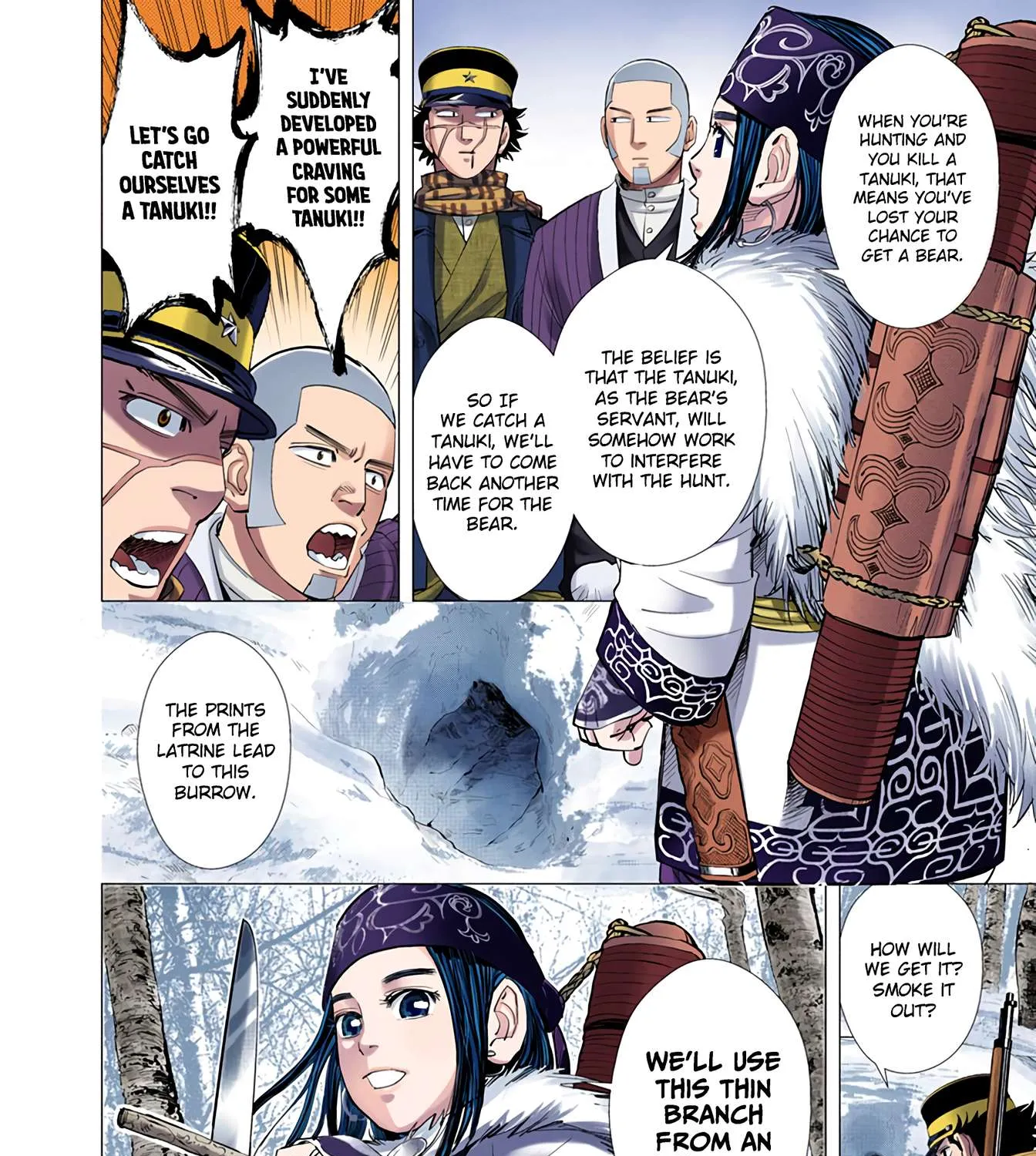 Golden Kamuy - Digital Colored Chapter 36 page 11 - 