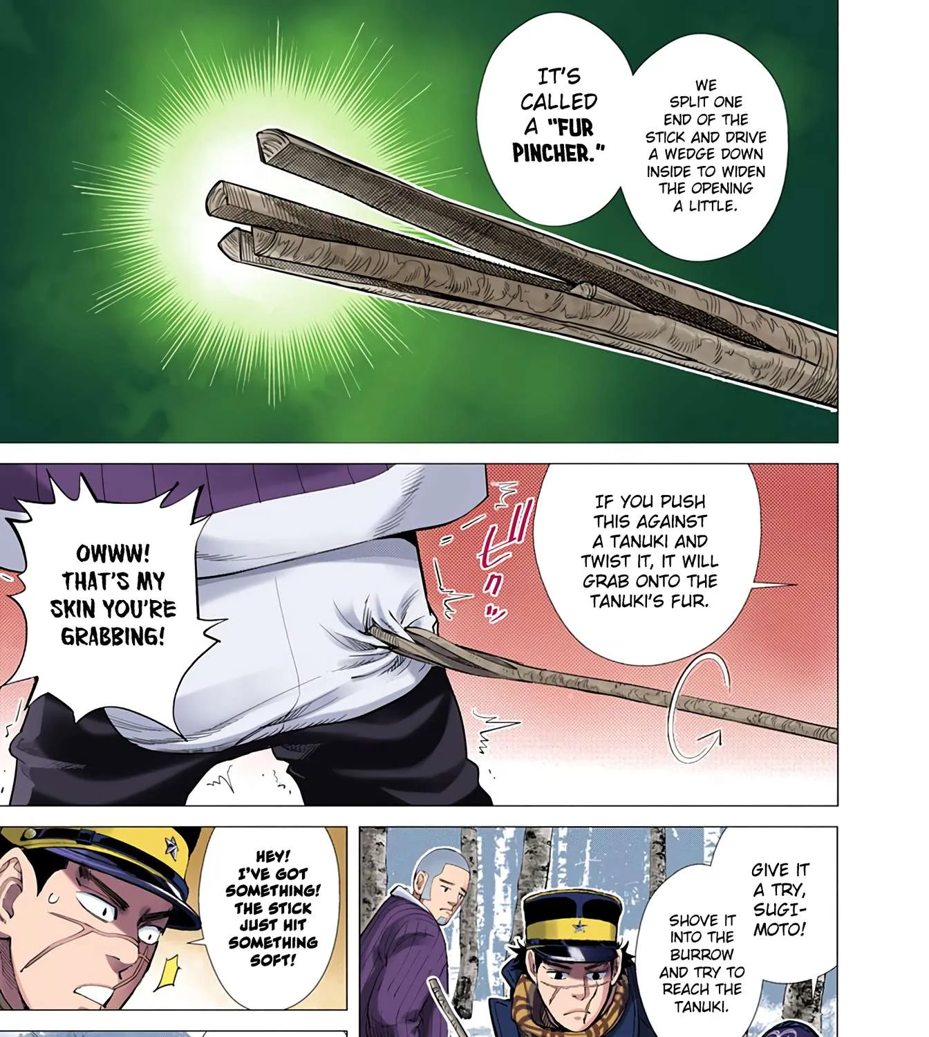 Golden Kamuy - Digital Colored Chapter 36 page 13 - 