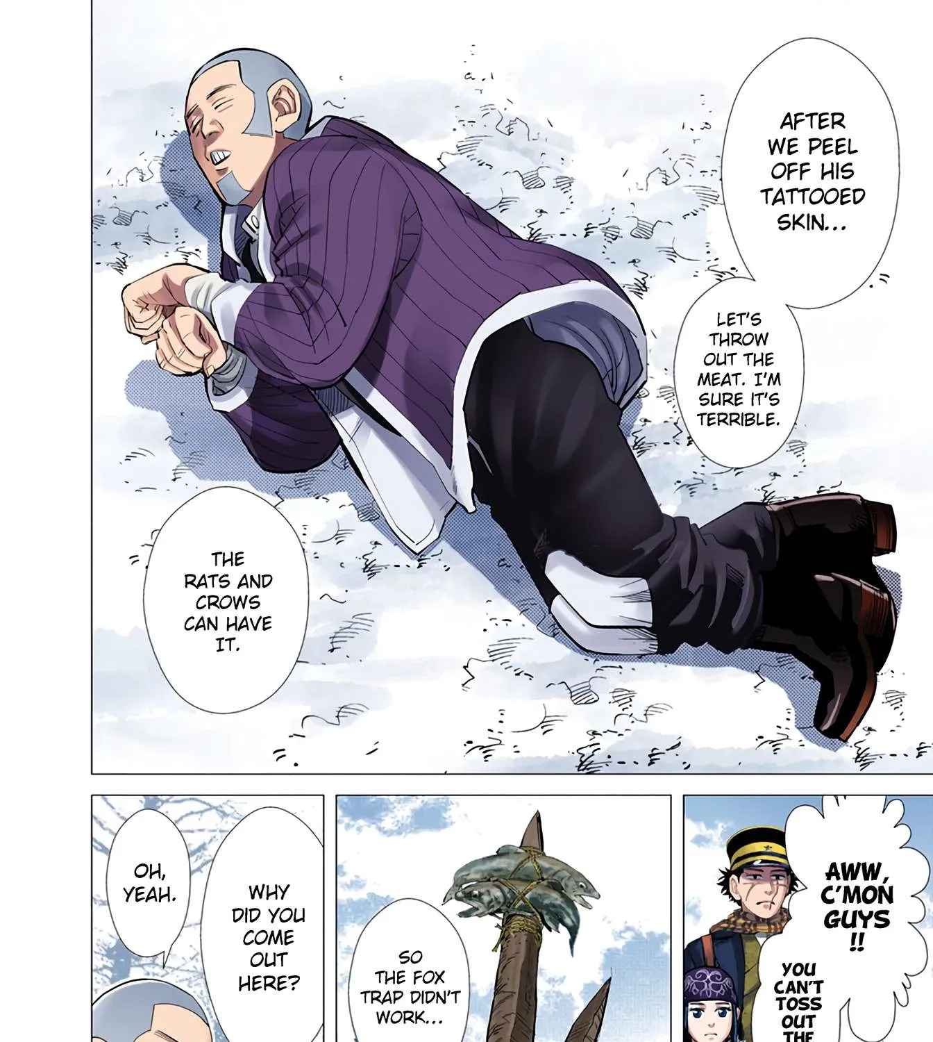 Golden Kamuy - Digital Colored Chapter 36 page 3 - 