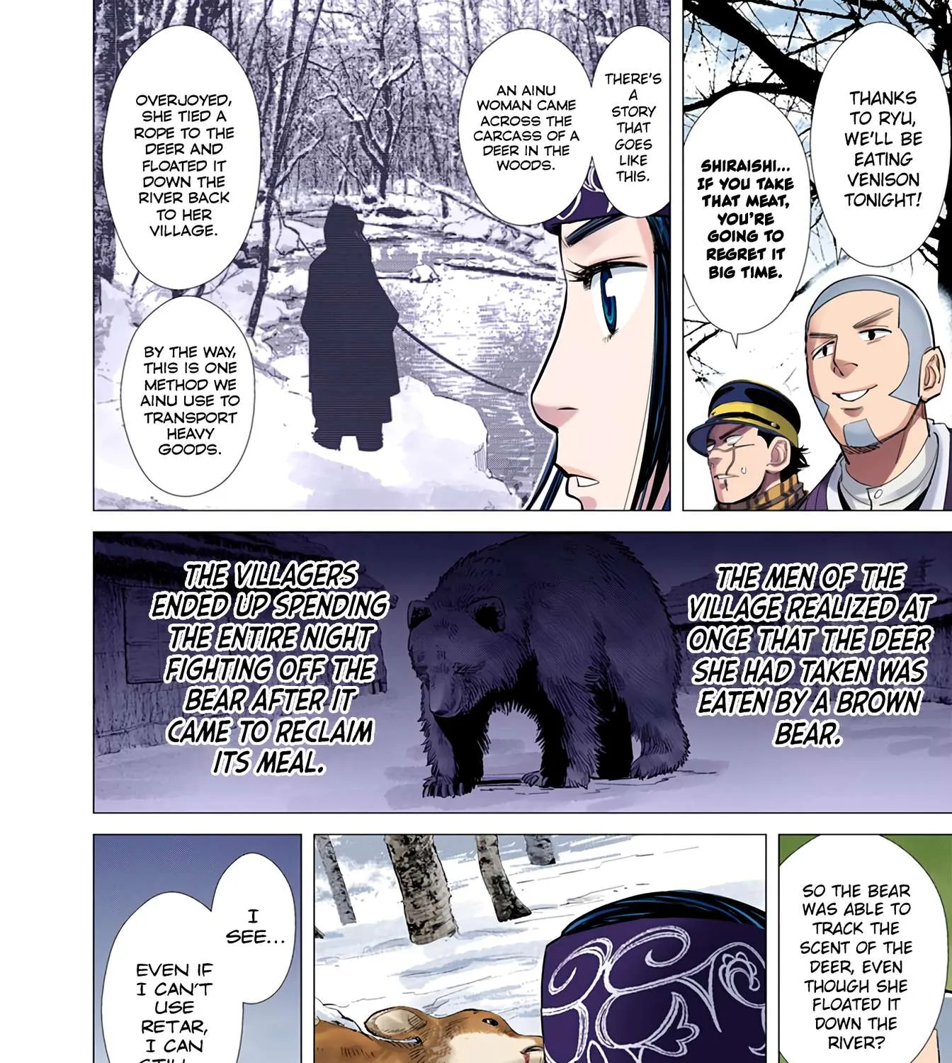 Golden Kamuy - Digital Colored Chapter 36 page 23 - 