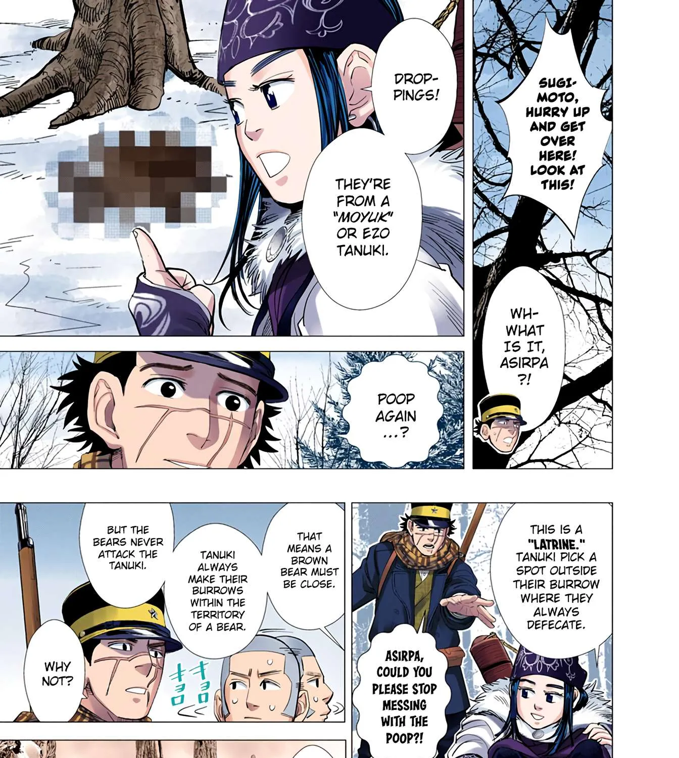 Golden Kamuy - Digital Colored Chapter 36 page 9 - 