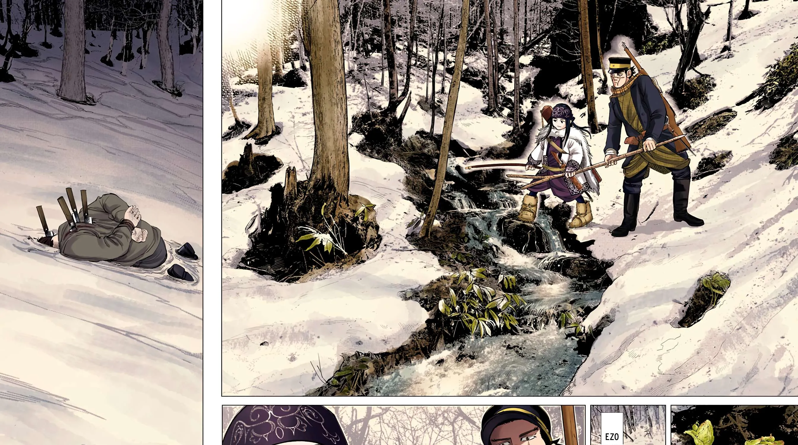 Golden Kamuy - Digital Colored Chapter 37 page 3 - 