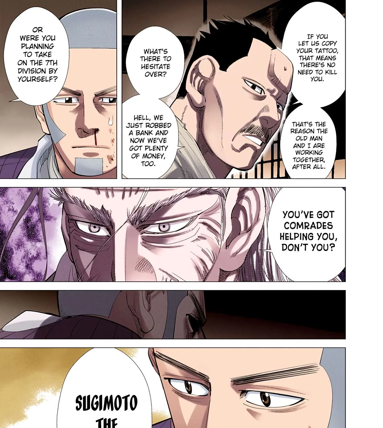 Golden Kamuy - Digital Colored Chapter 37 page 23 - 