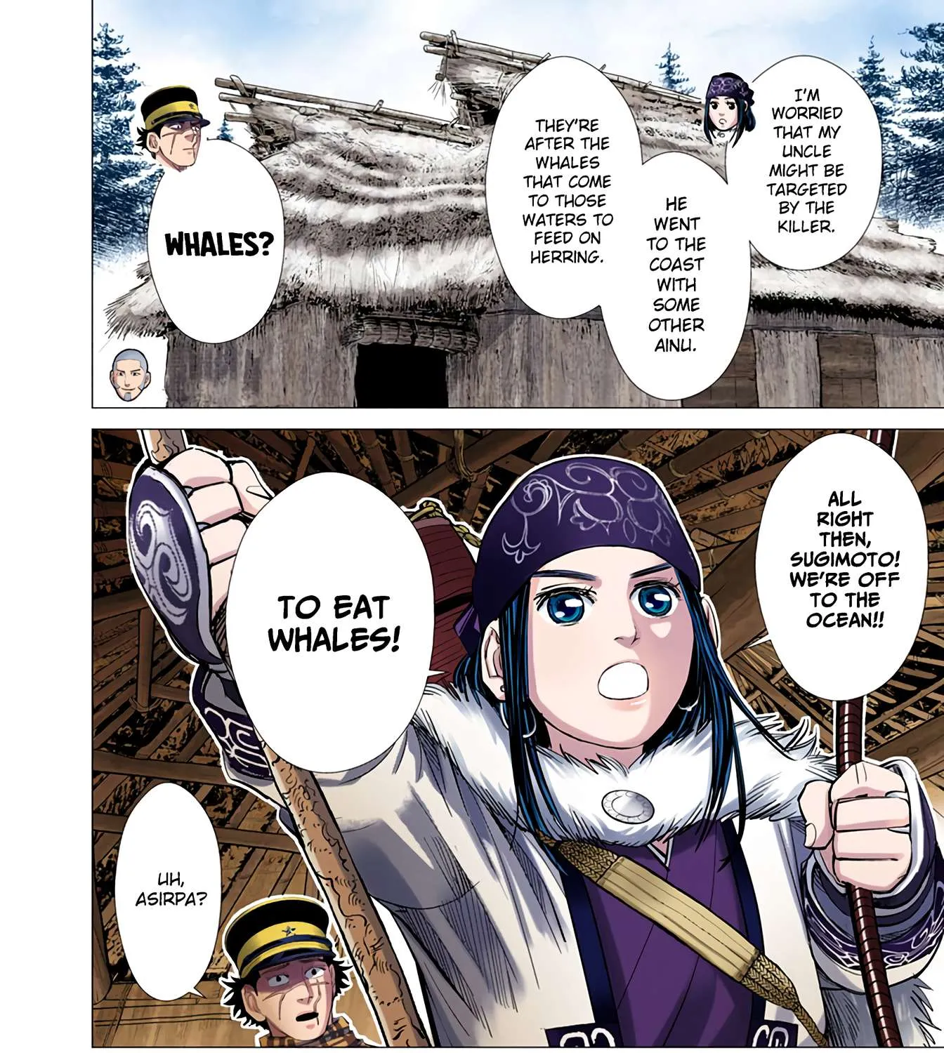 Golden Kamuy - Digital Colored Chapter 37 page 37 - 