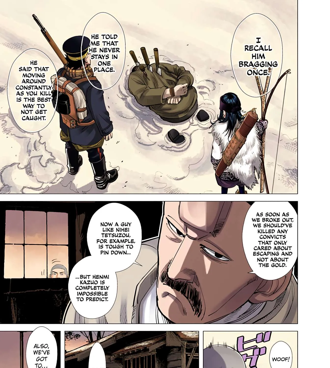 Golden Kamuy - Digital Colored Chapter 37 page 7 - 
