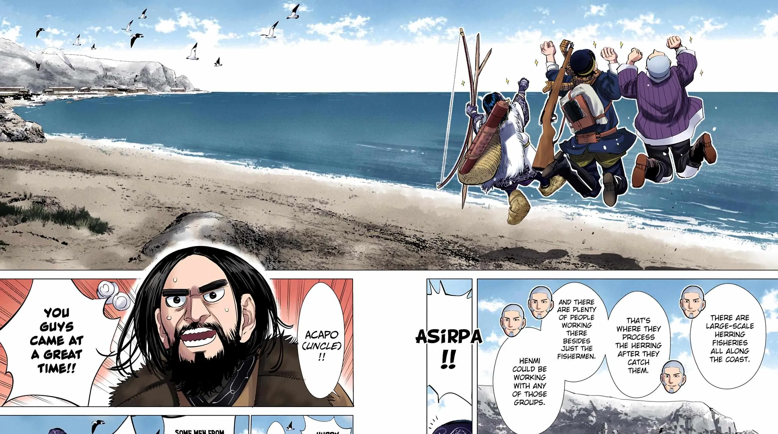 Golden Kamuy - Digital Colored Chapter 38 page 12 - 