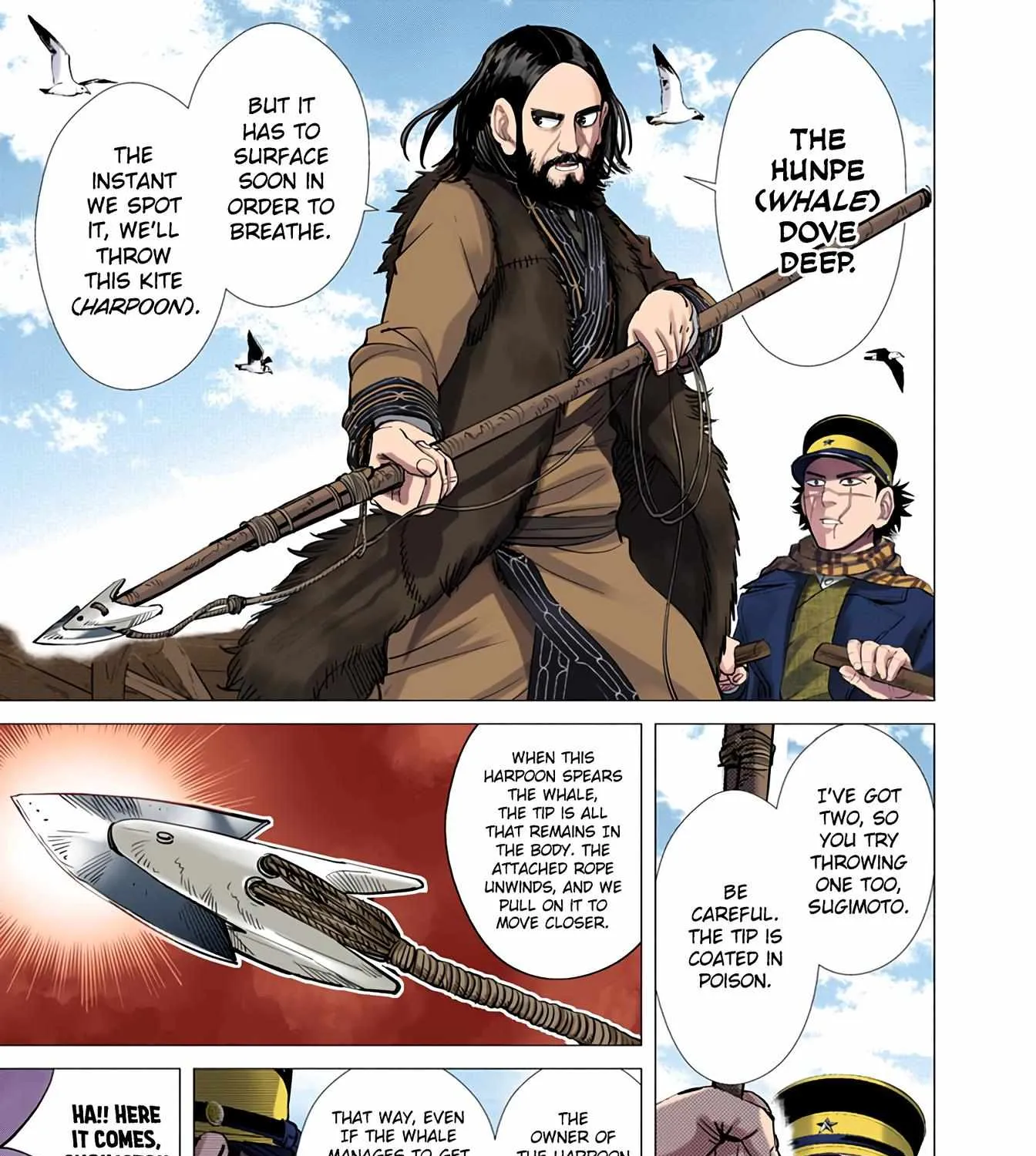 Golden Kamuy - Digital Colored Chapter 38 page 16 - 