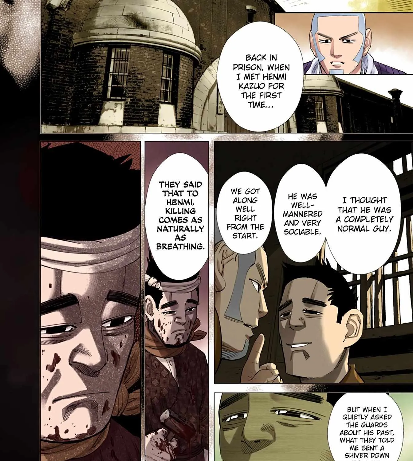 Golden Kamuy - Digital Colored Chapter 38 page 4 - 